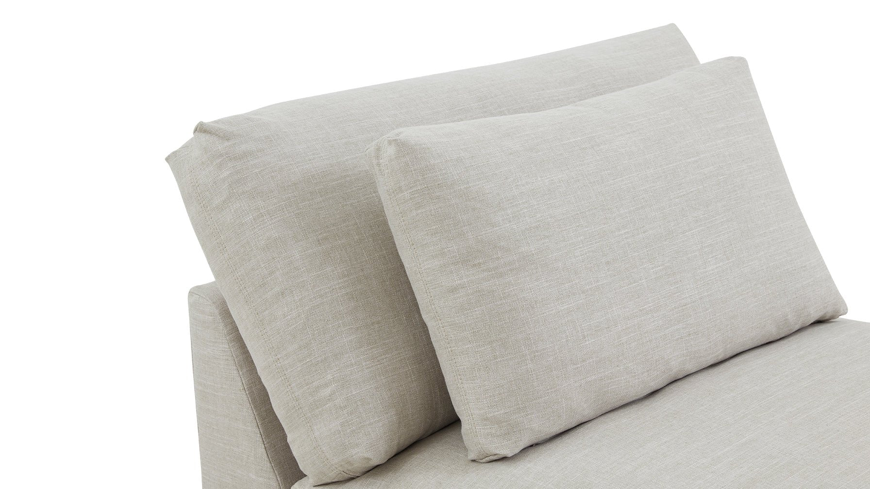 Get Together™ Armless Chair, Large, Light Pebble - Sundays CompanyCHA - YJ - 005 - 029