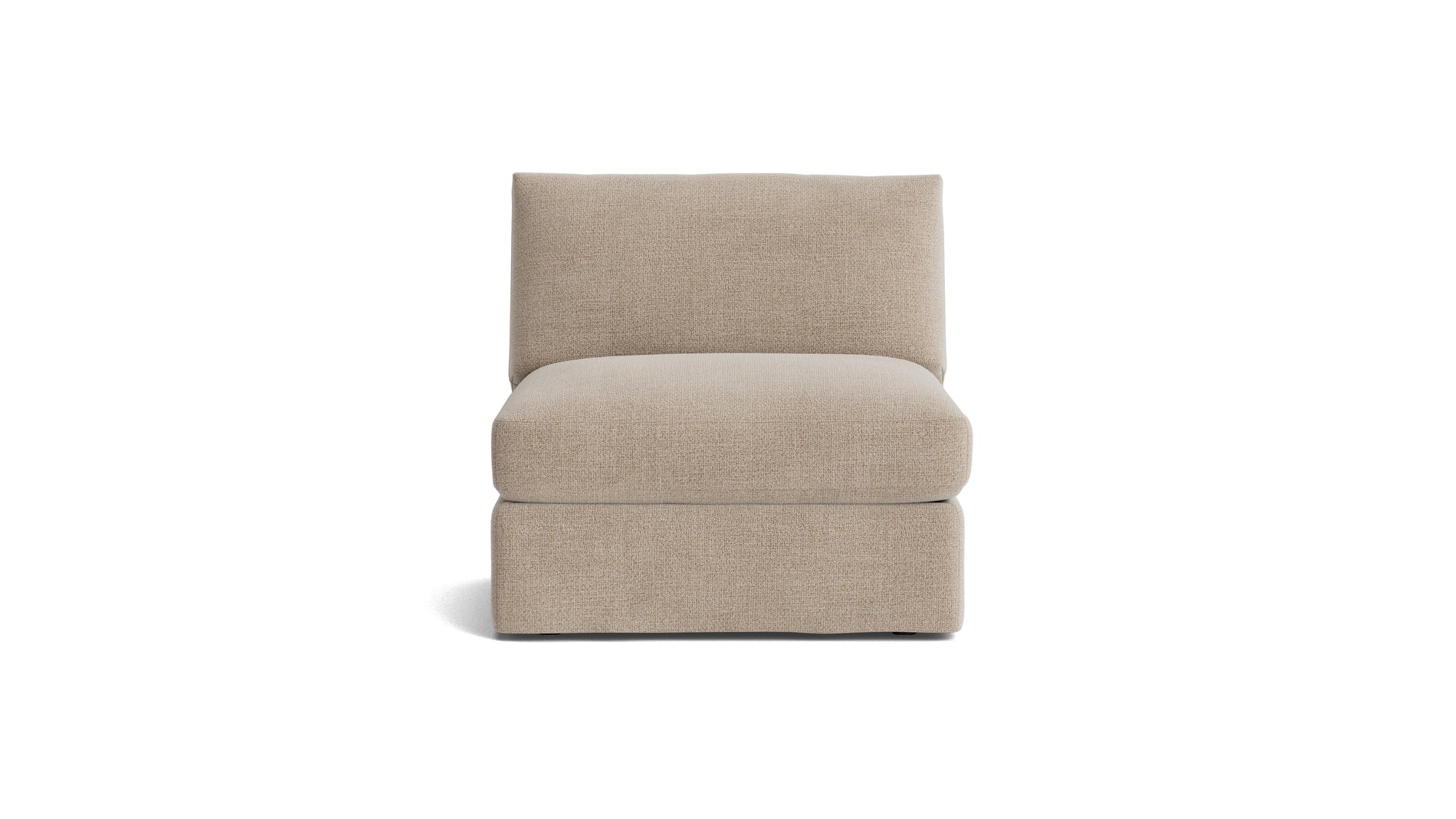 Get Together™ Armless Chair, Large, Champagne_image