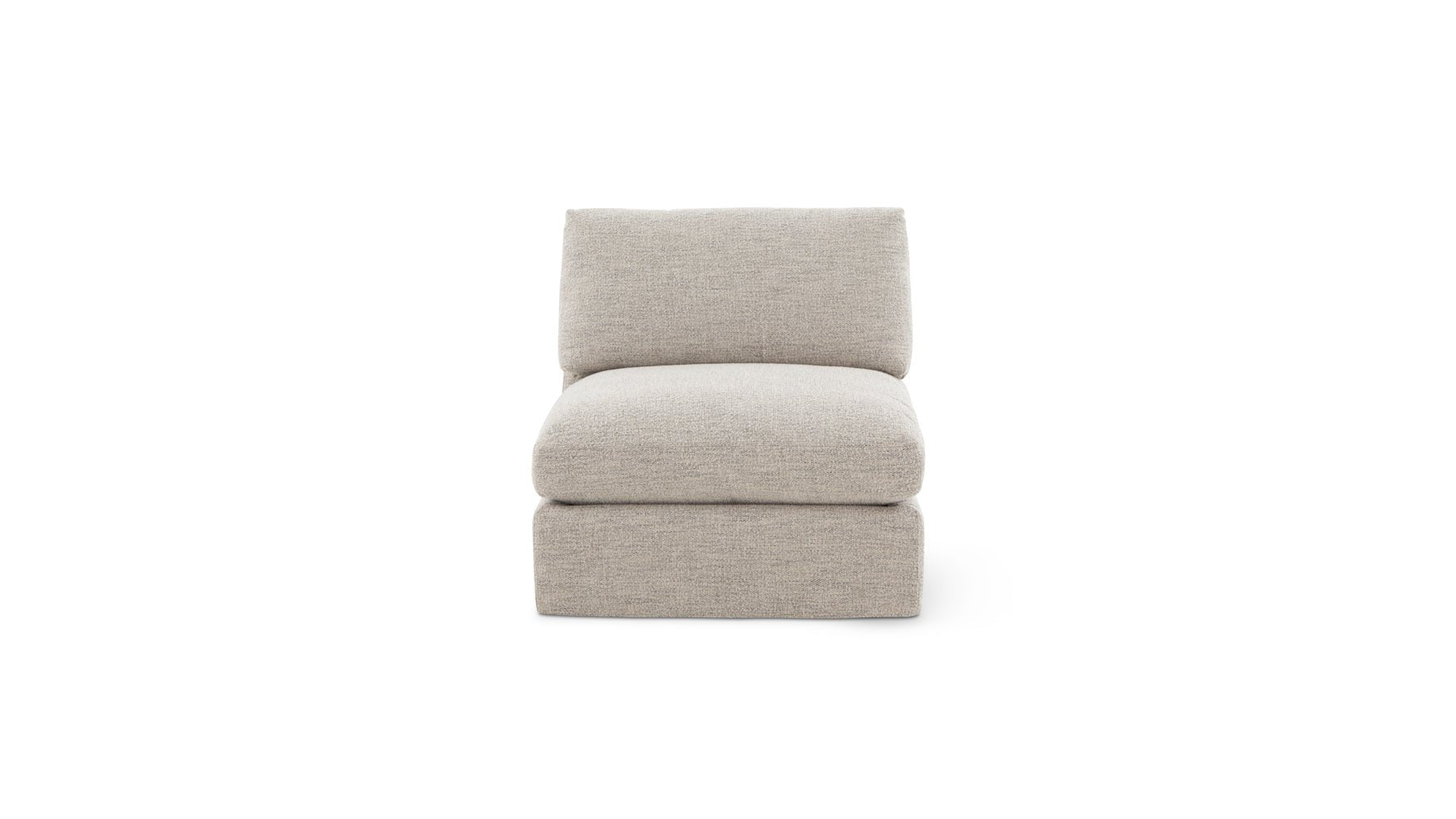 Get Together™ Armless Chair, Standard, Oatmeal_image
