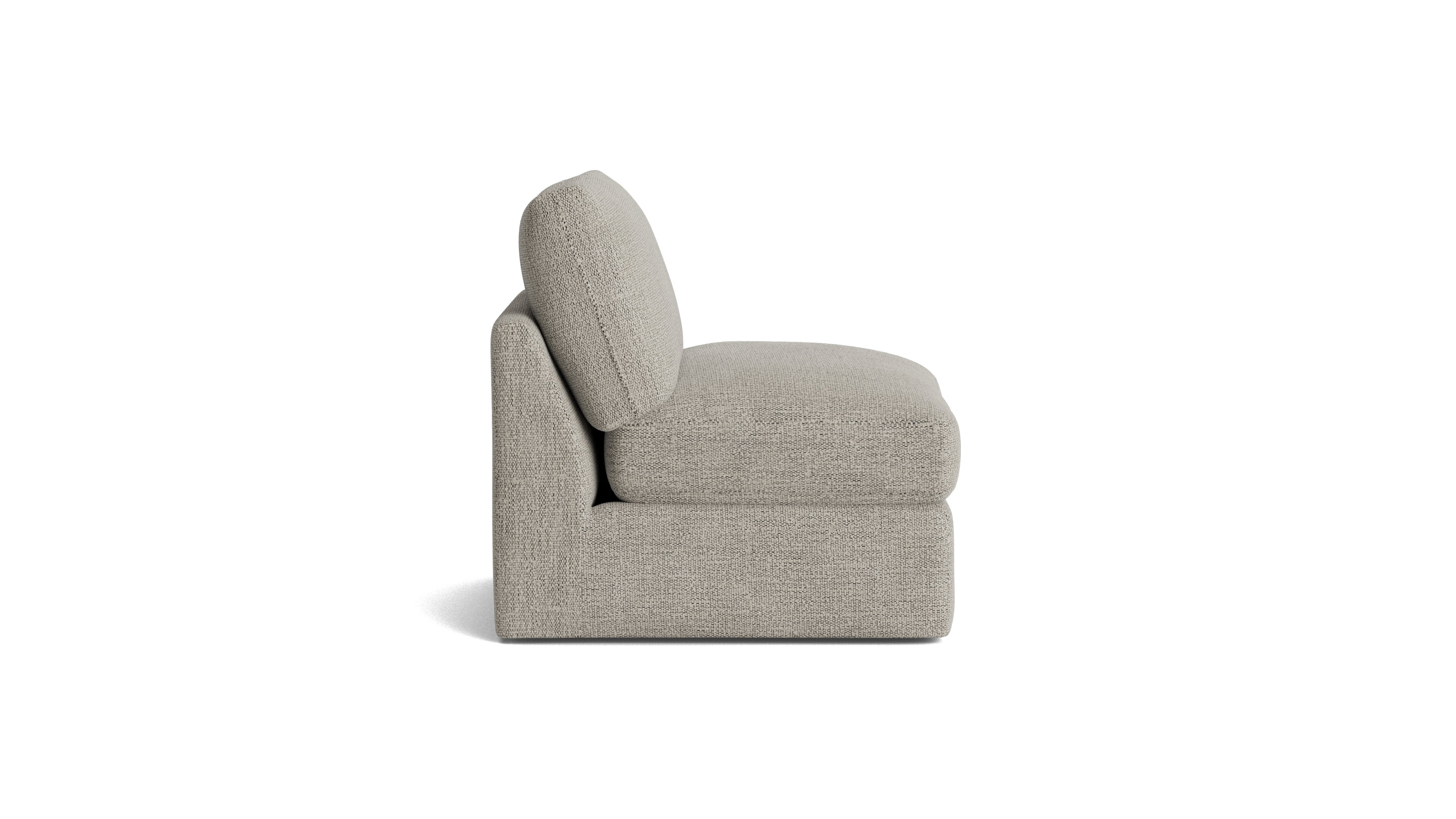 Get Together™ Armless Chair, Standard, Oatmeal