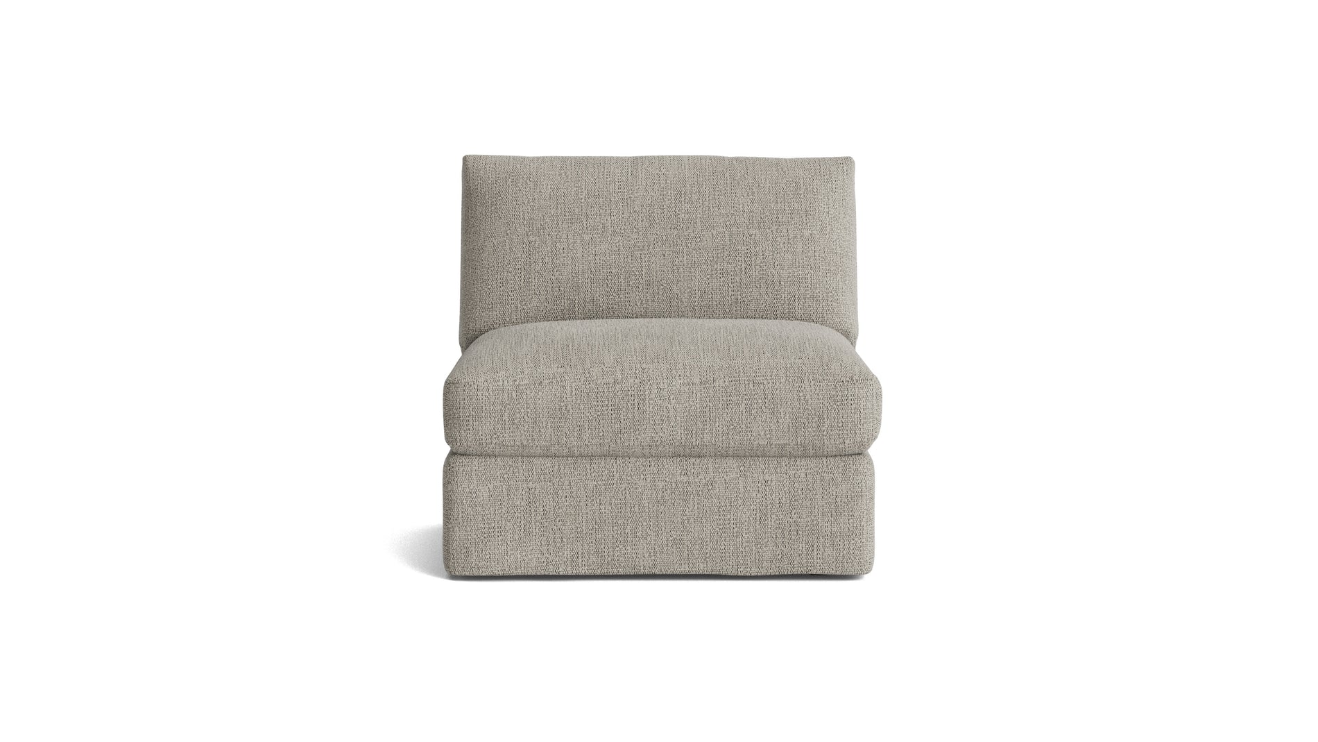 Get Together™ Armless Chair, Standard, Oatmeal_image