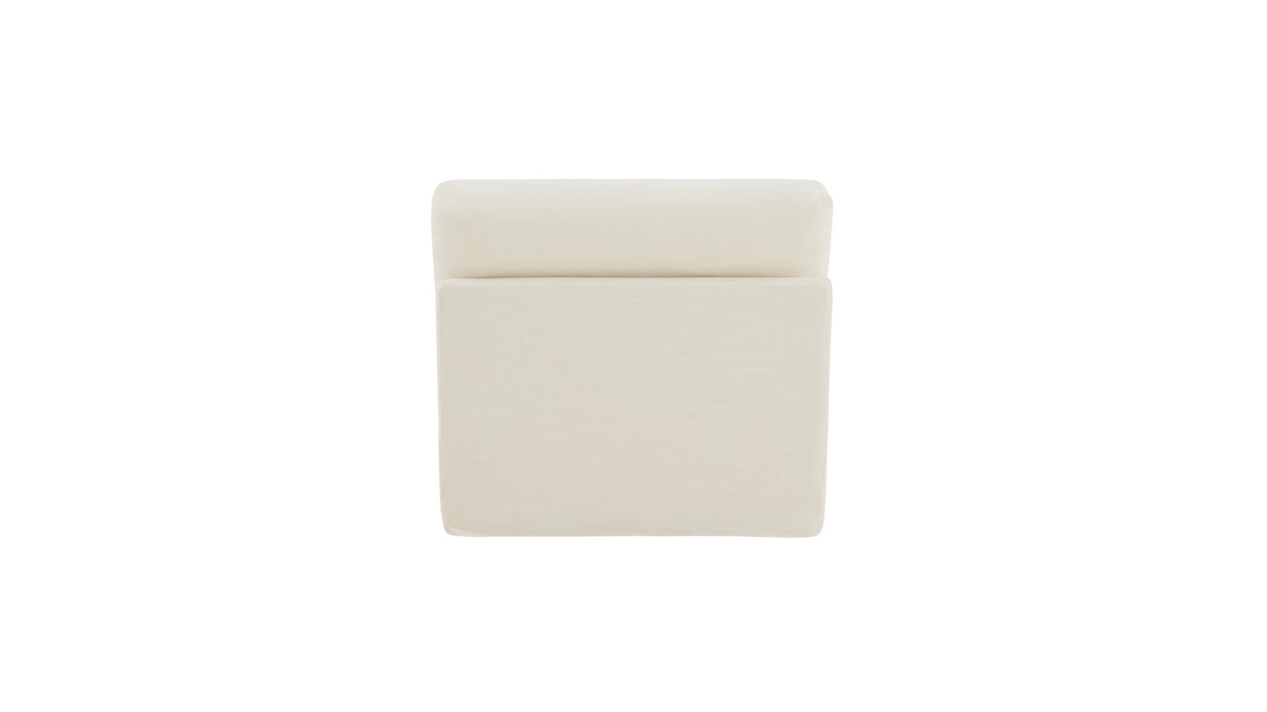 Get Together™ Armless Chair, Standard, Cream Linen - Image 9