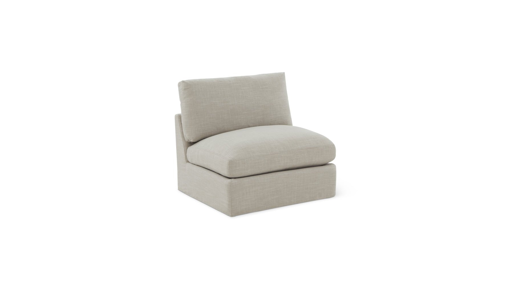 Get Together™ Armless Chair, Standard, Light Pebble - Image 9