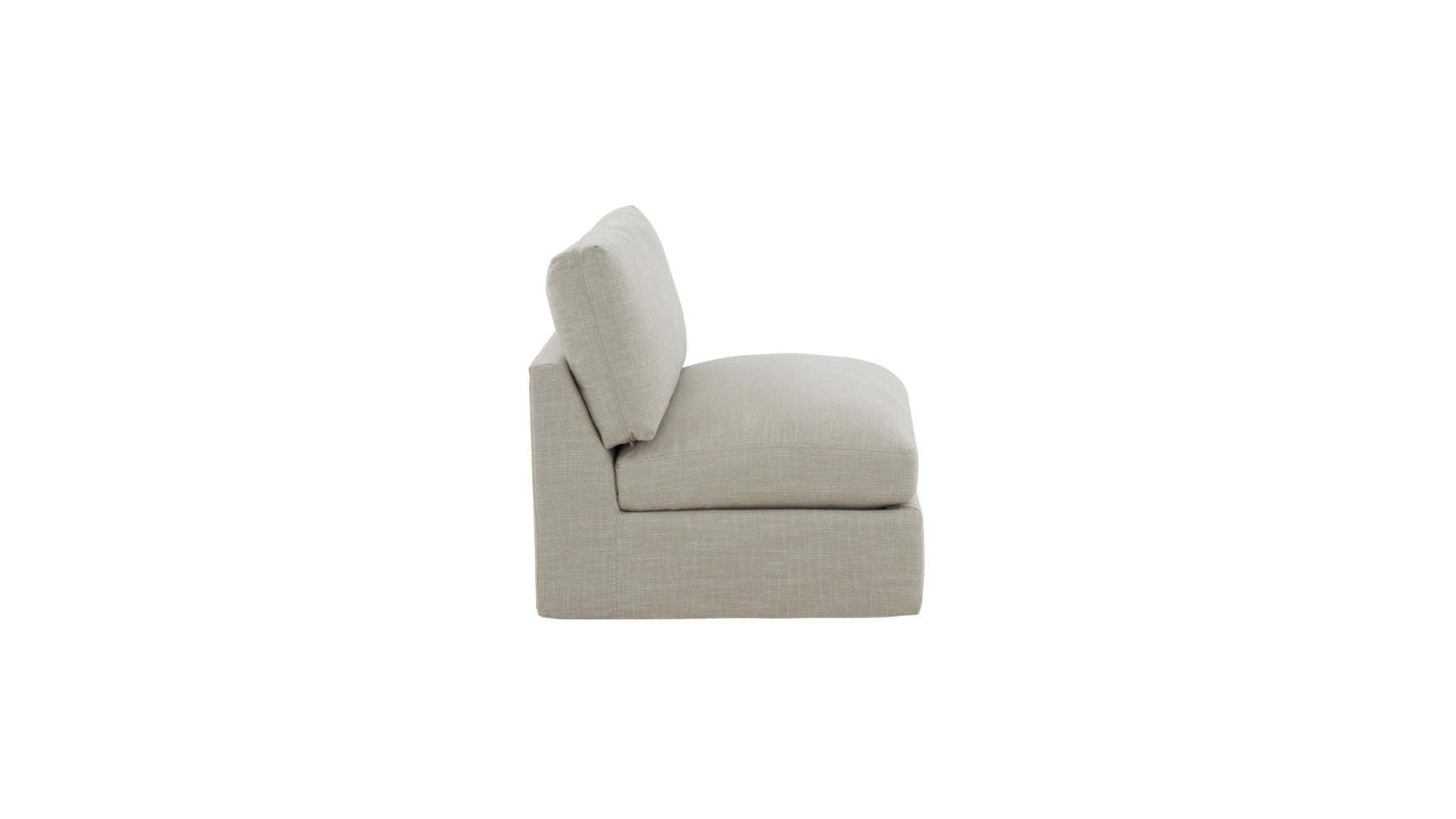 Get Together™ Armless Chair, Standard, Light Pebble - Image 9