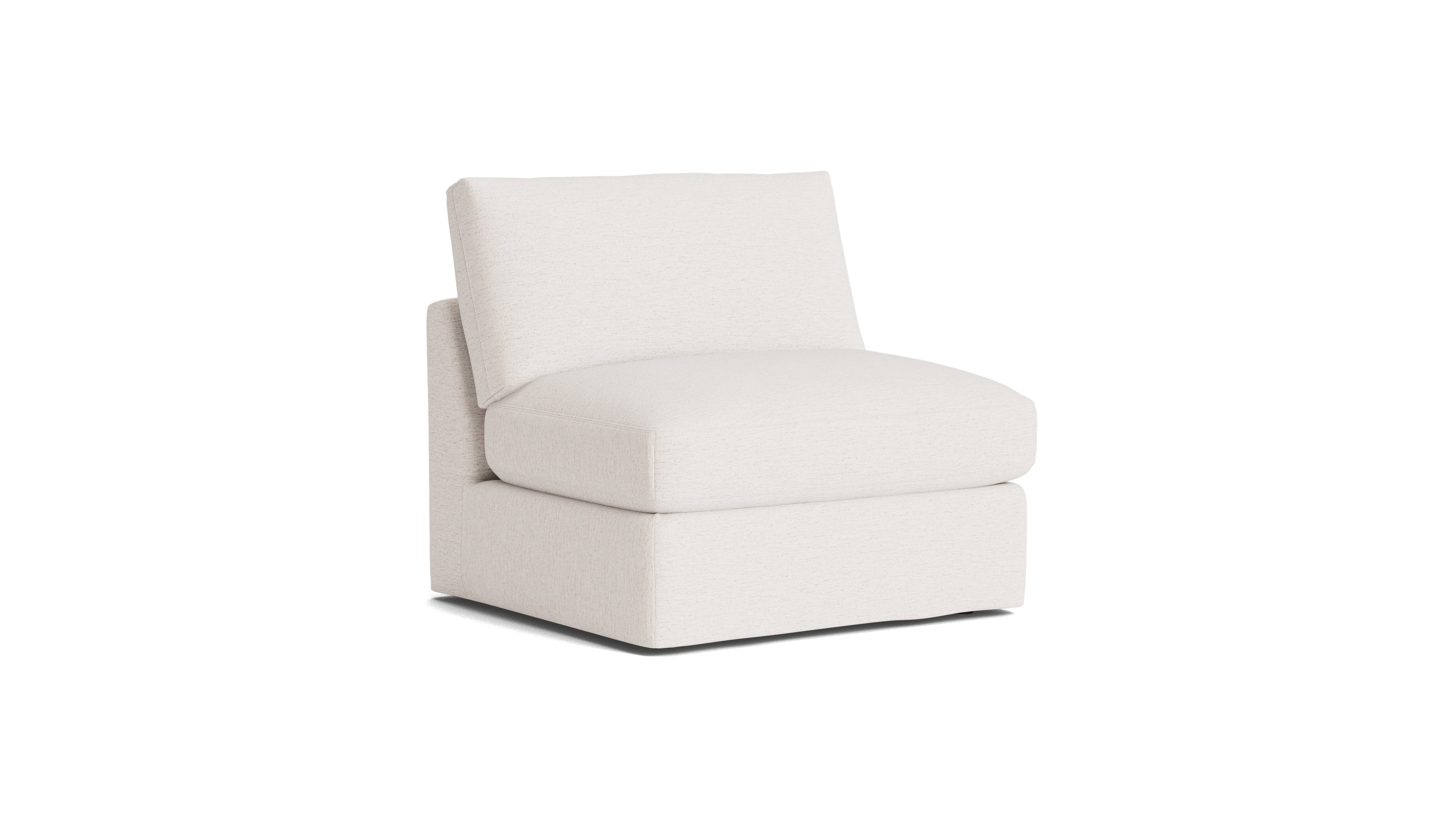 Get Together™ Armless Chair, Standard, Nomad Snow