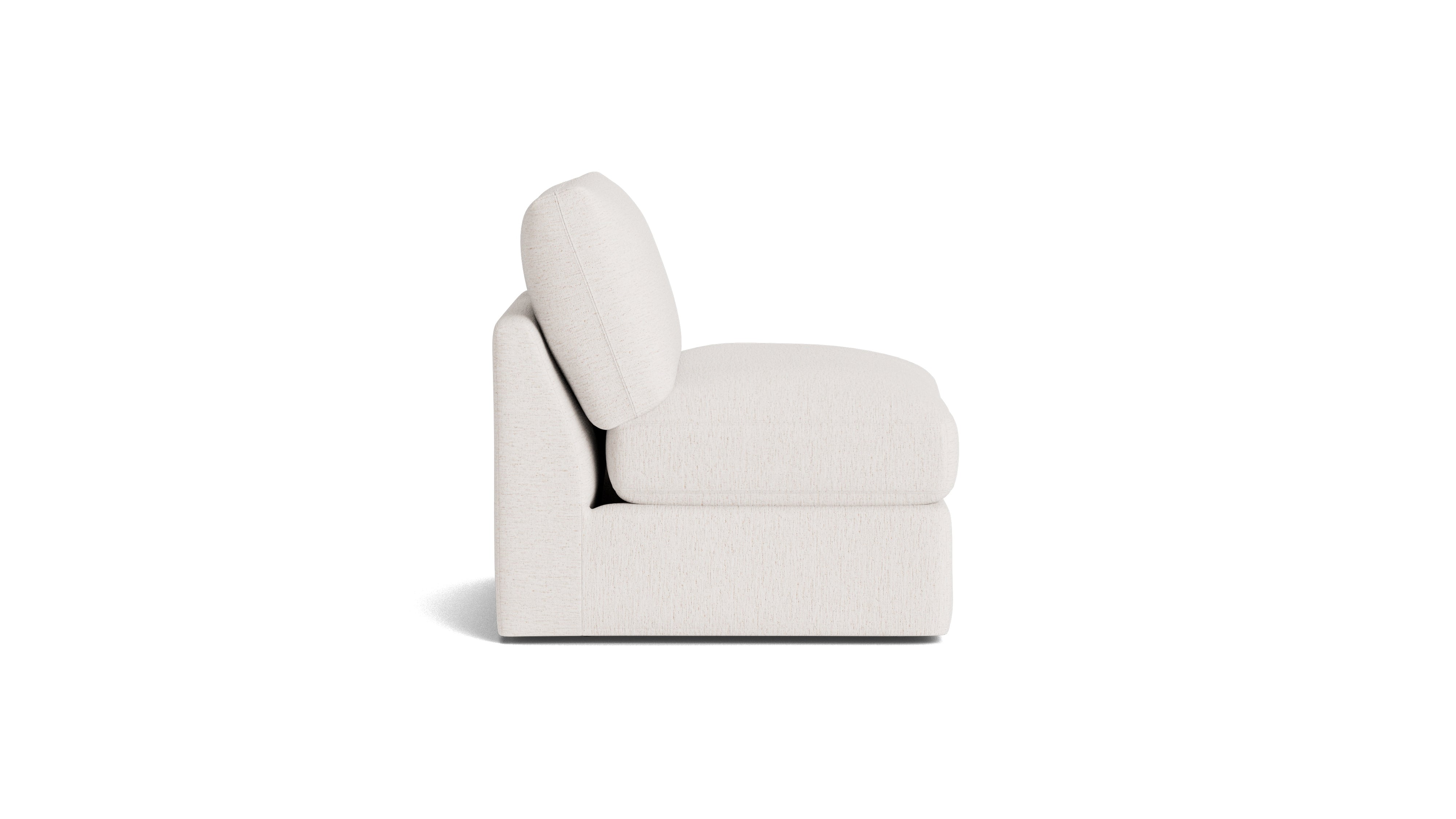 Get Together™ Armless Chair, Standard, Nomad Snow