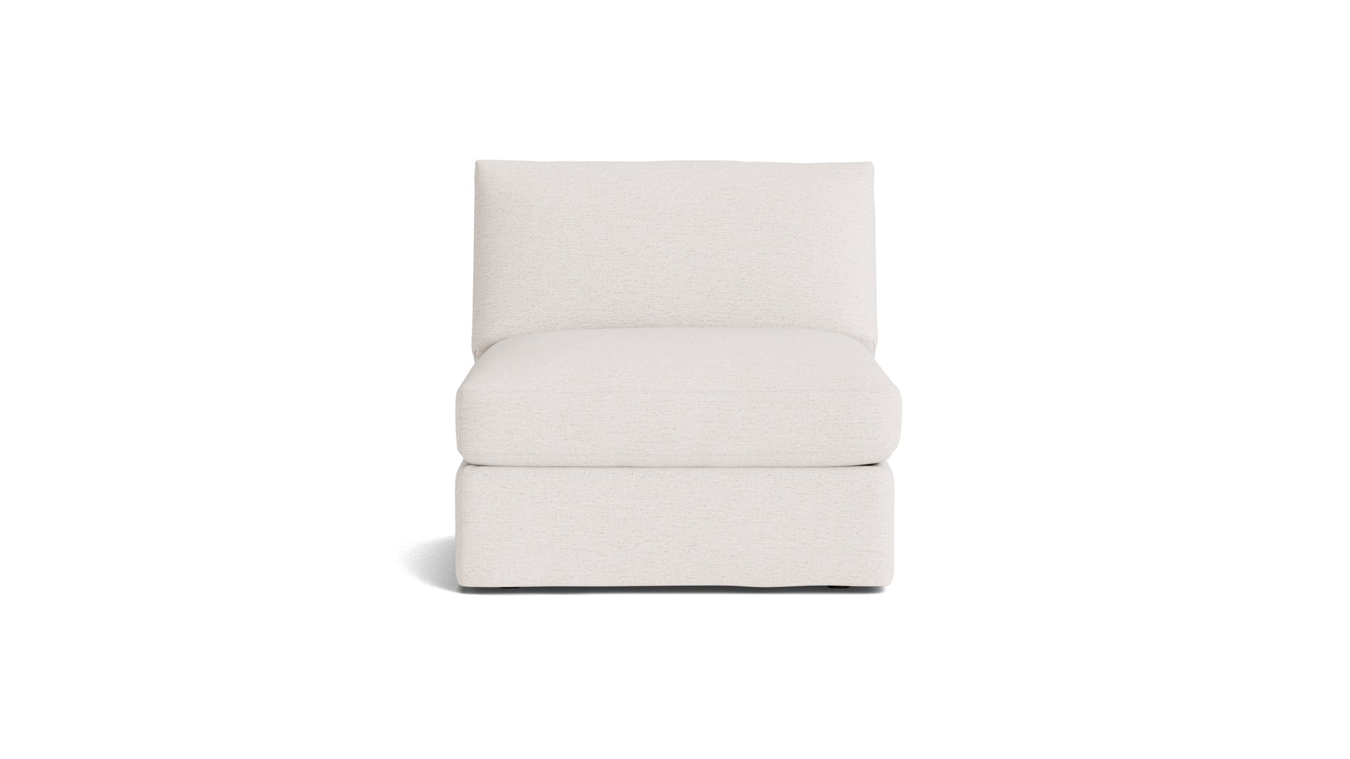 Get Together™ Armless Chair, Standard, Nomad Snow_image