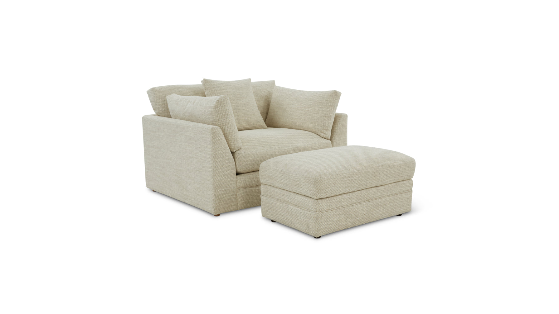 Feel Good Club Lounge Chair, Oyster - Image 10