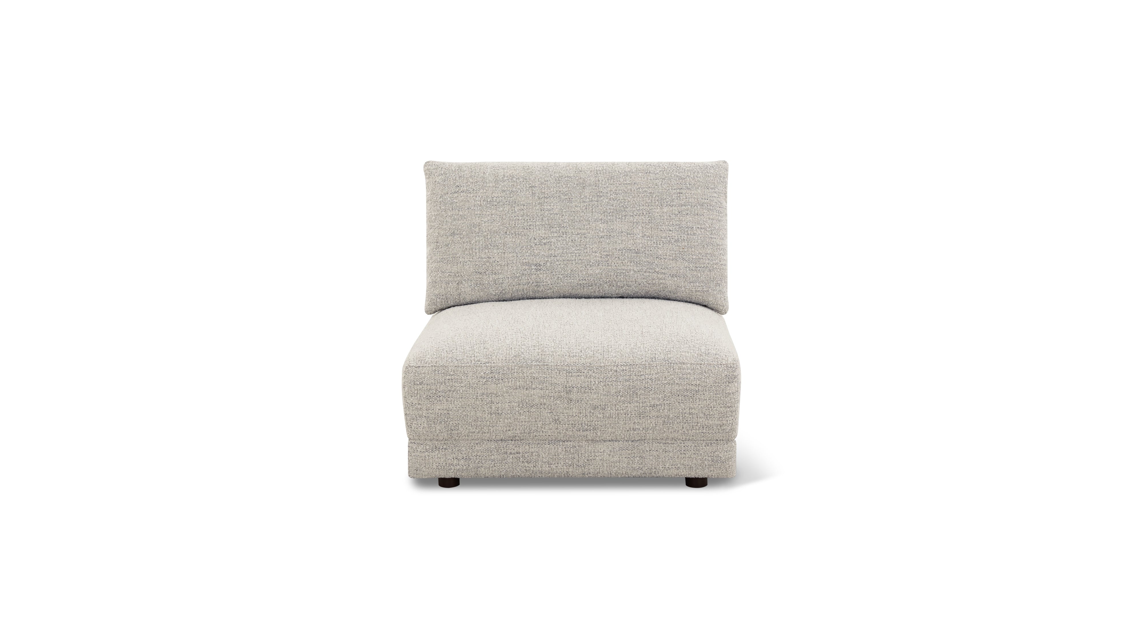 Soft Spot Armless Chair, Oatmeal