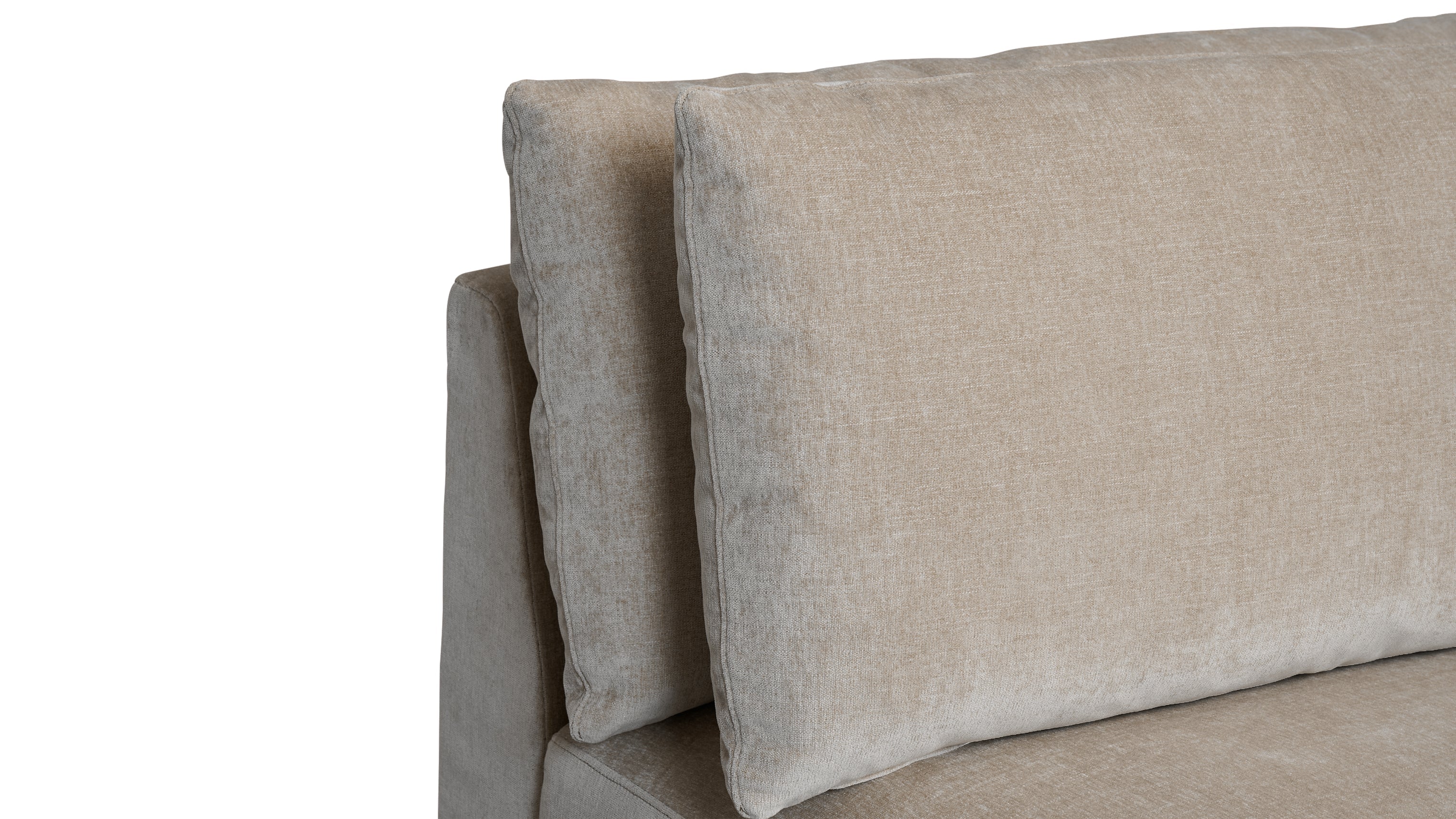 Soft Spot Armless Chair, Cashew - Image 6