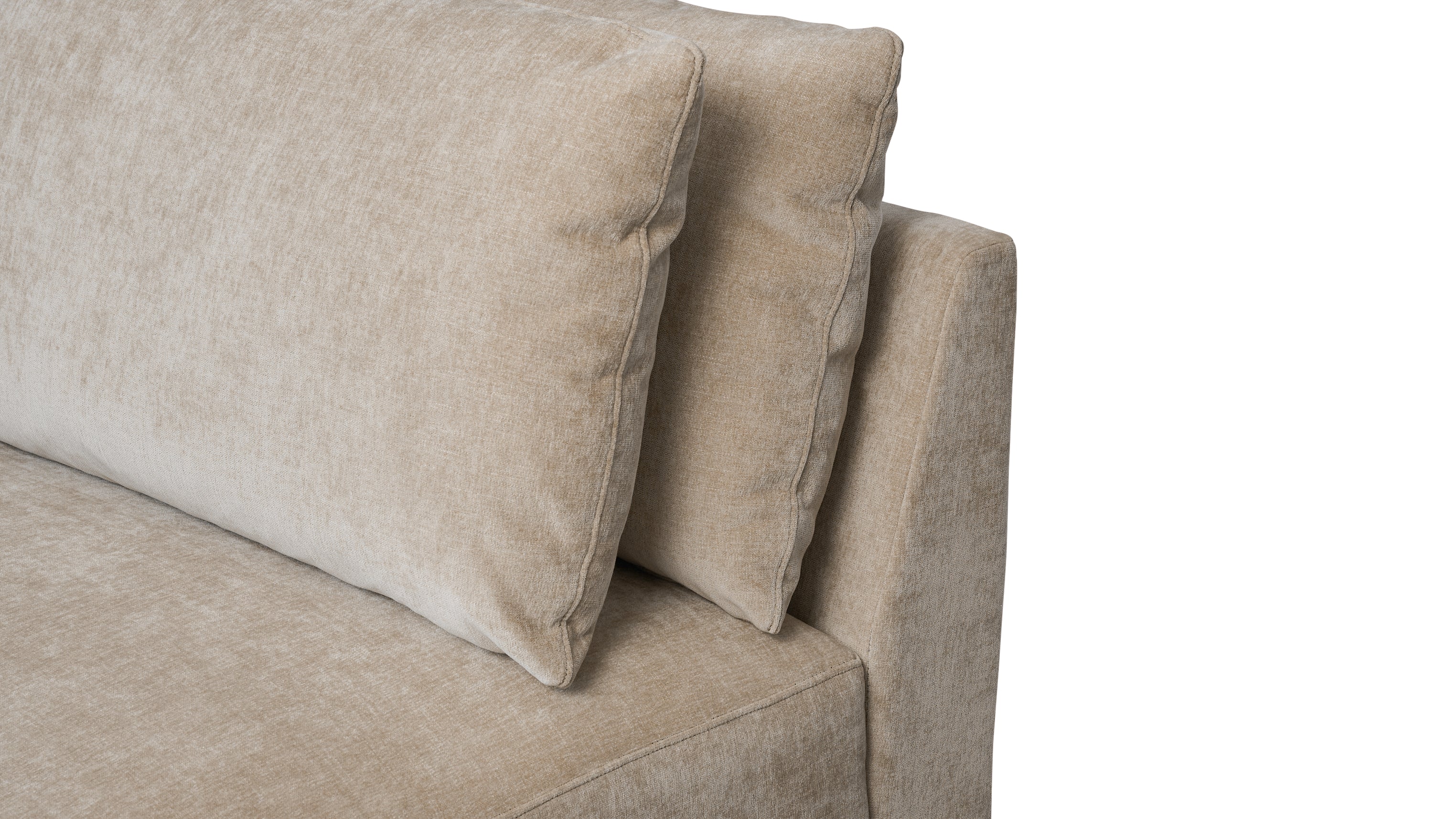 Soft Spot Armless Chair, Cashew - Image 7