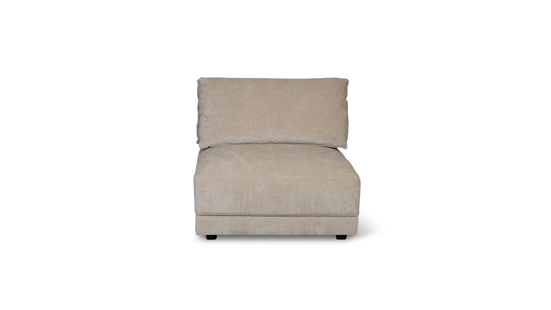 Soft Spot Armless Chair, Cashew_image