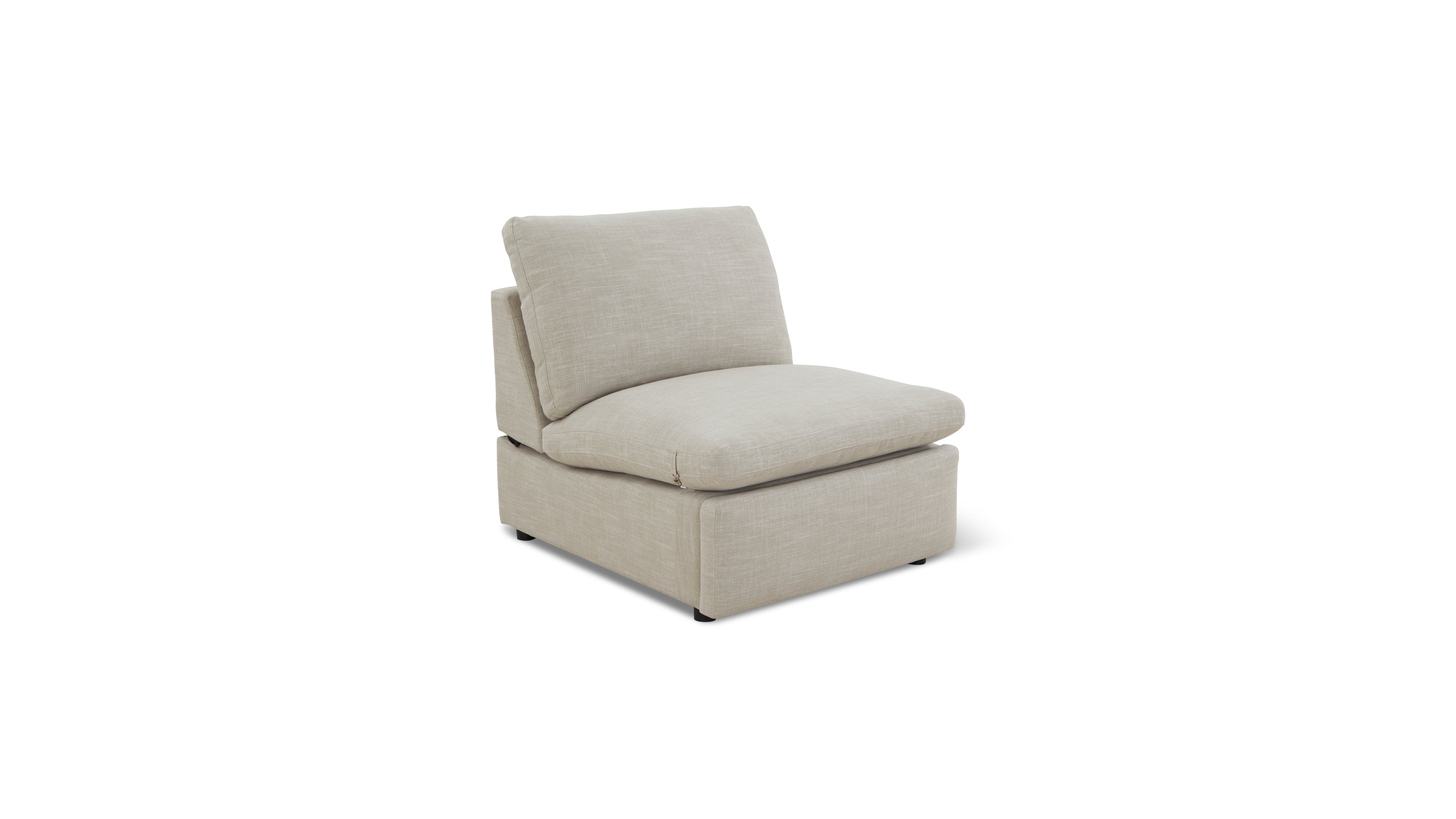 Lift Off Armless Chair, Light Pebble - Image 7