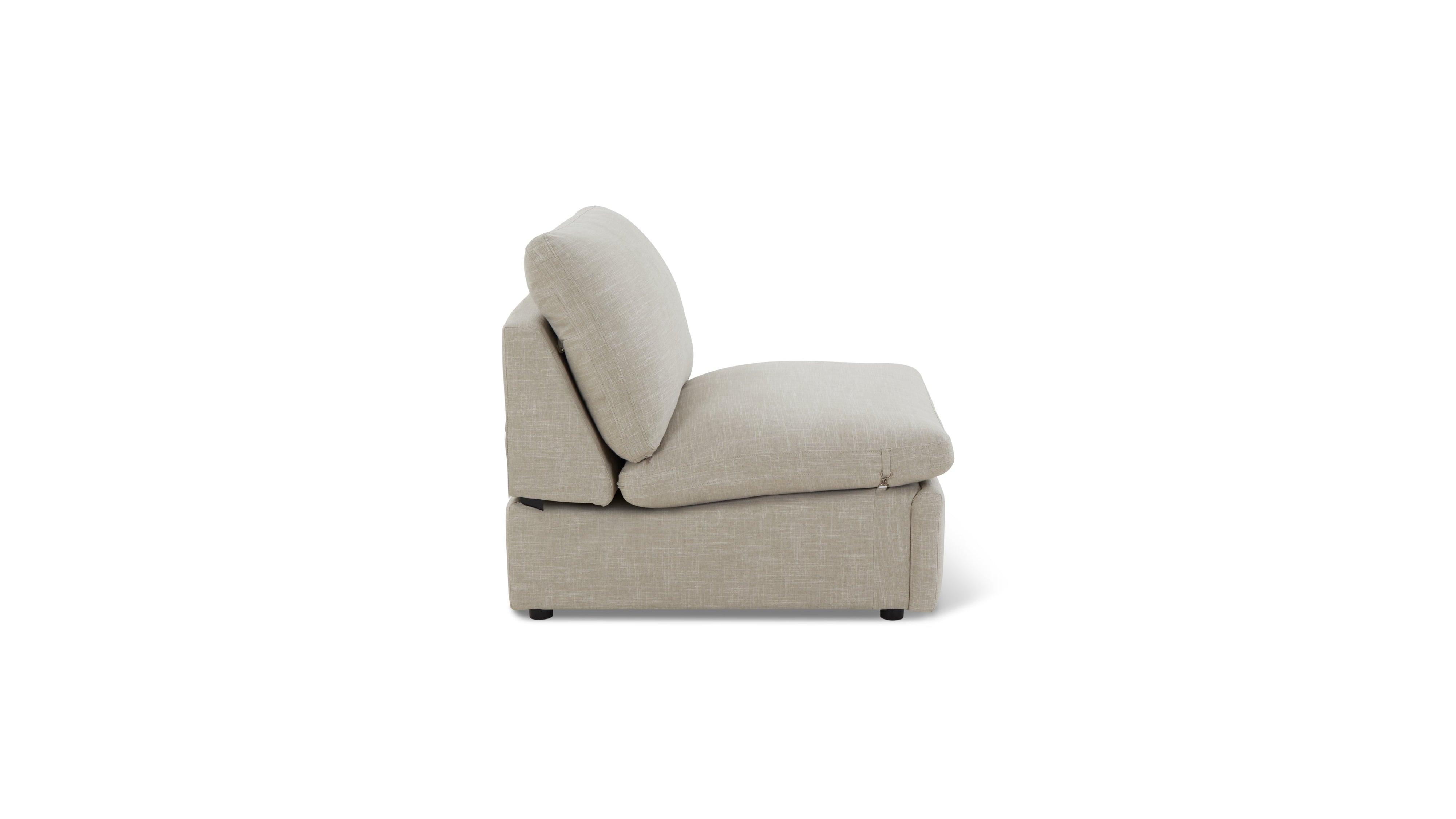 Lift Off Armless Chair, Light Pebble - Image 7