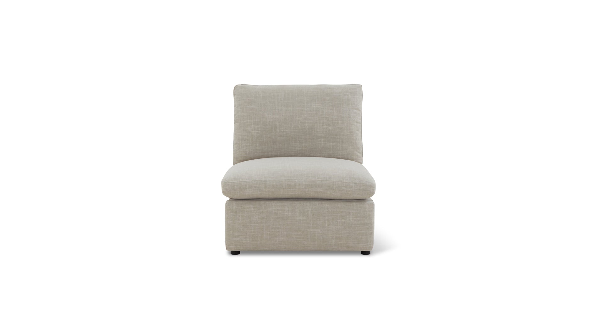Lift Off Power Recliner Armless Chair, Light Pebble_image