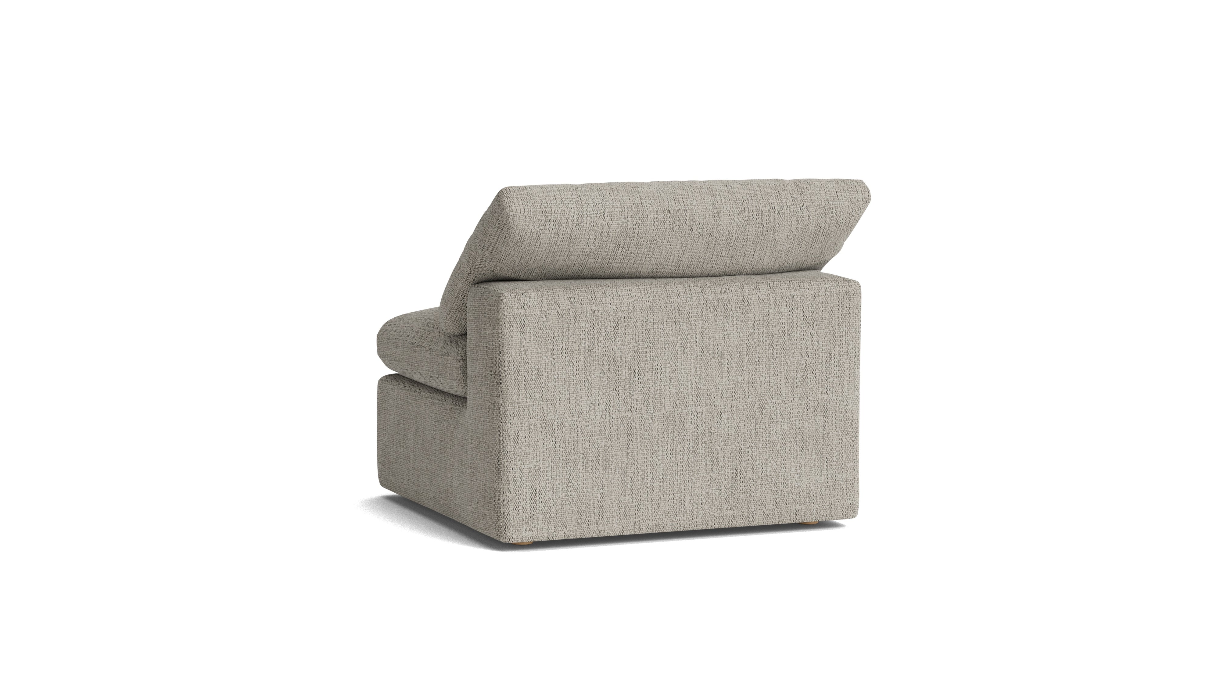 Movie Night™ Armless Chair, Standard, Oatmeal