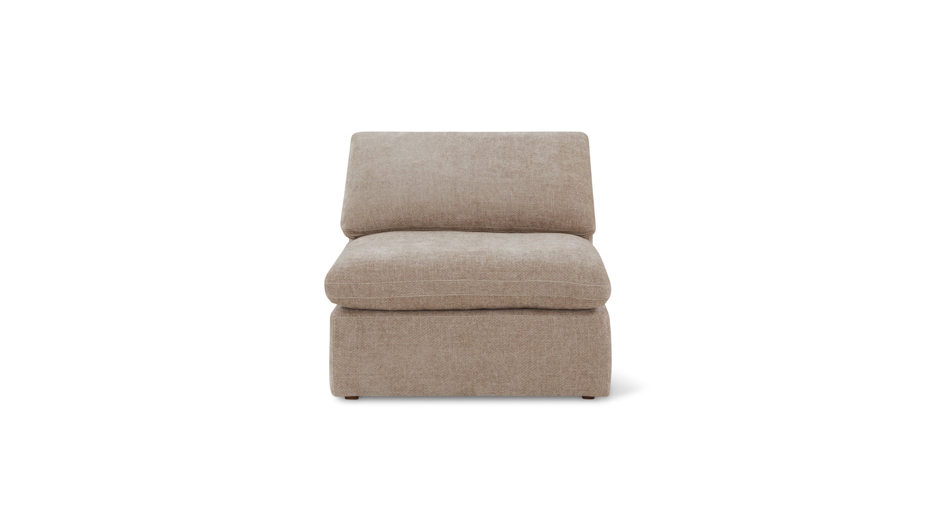 Movie Night™ Armless Chair, Standard, Champagne_image