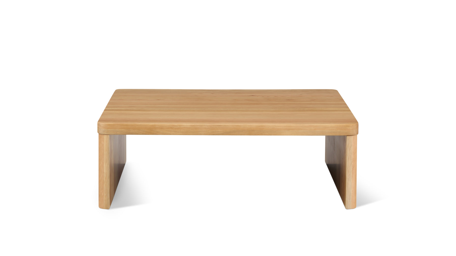 Form Coffee Table, Square, White Oak - Image 4
