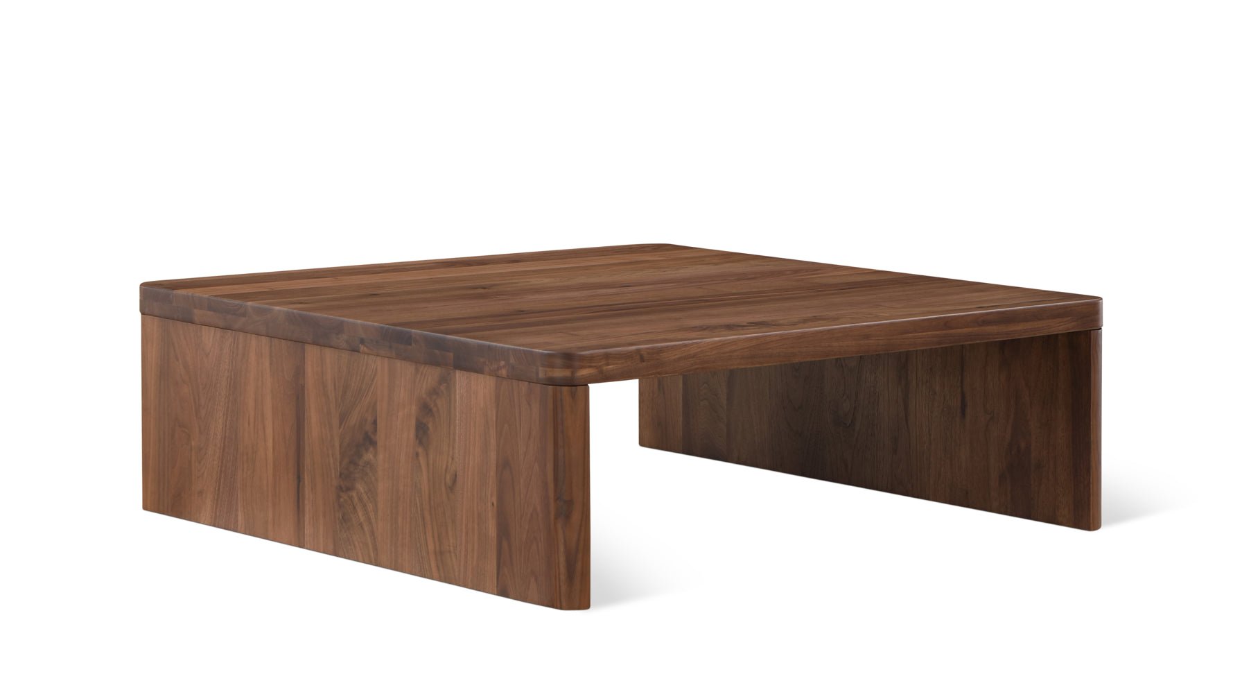 Form Coffee Table, Square, American Walnut - Sundays Company CanadaCOF-BC-003-051