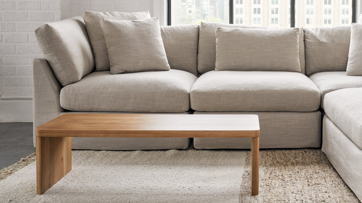 Form Coffee Table, Small, American Walnut - Sundays Company Canada