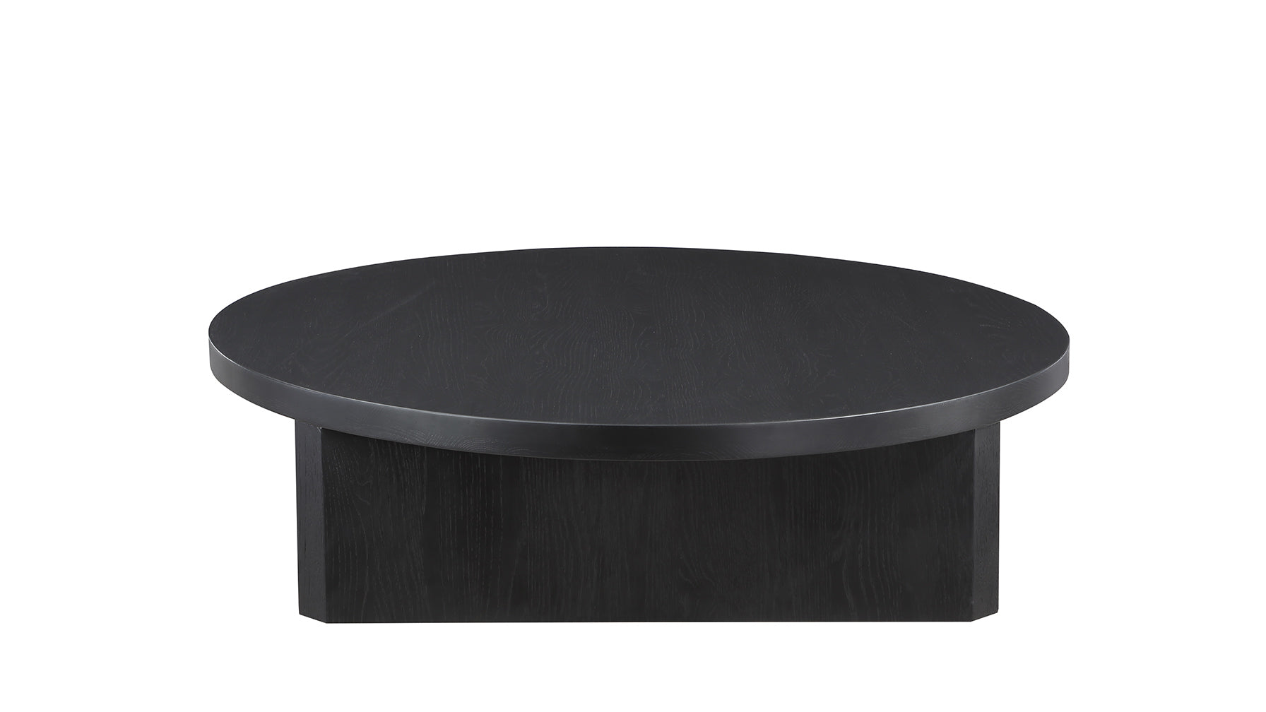 Field Coffee Table Round, Black Oak - Image 6