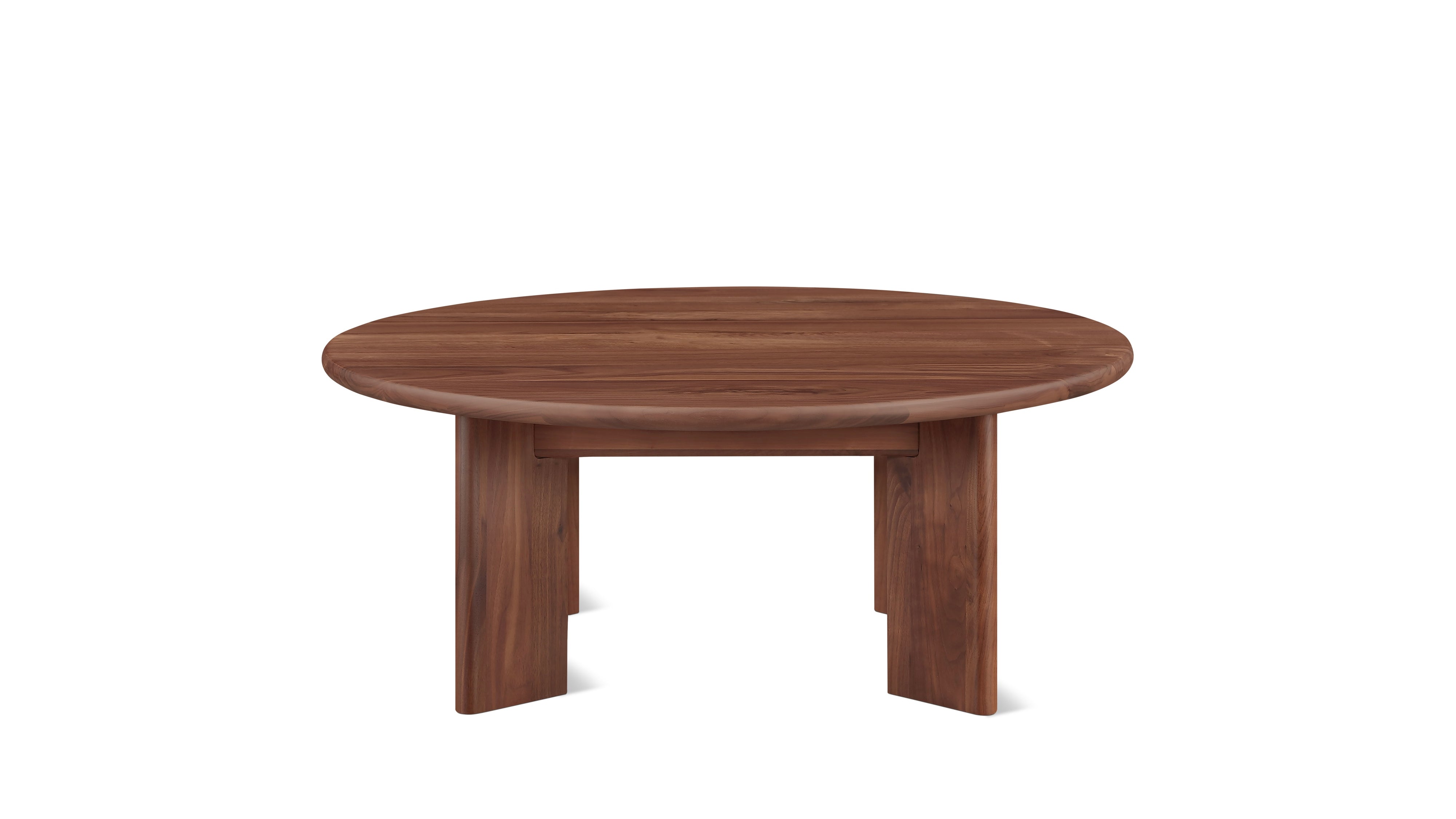 Frame Round Coffee Table, Regular, Walnut - Sundays Company CanadaCOF-BC-009-051