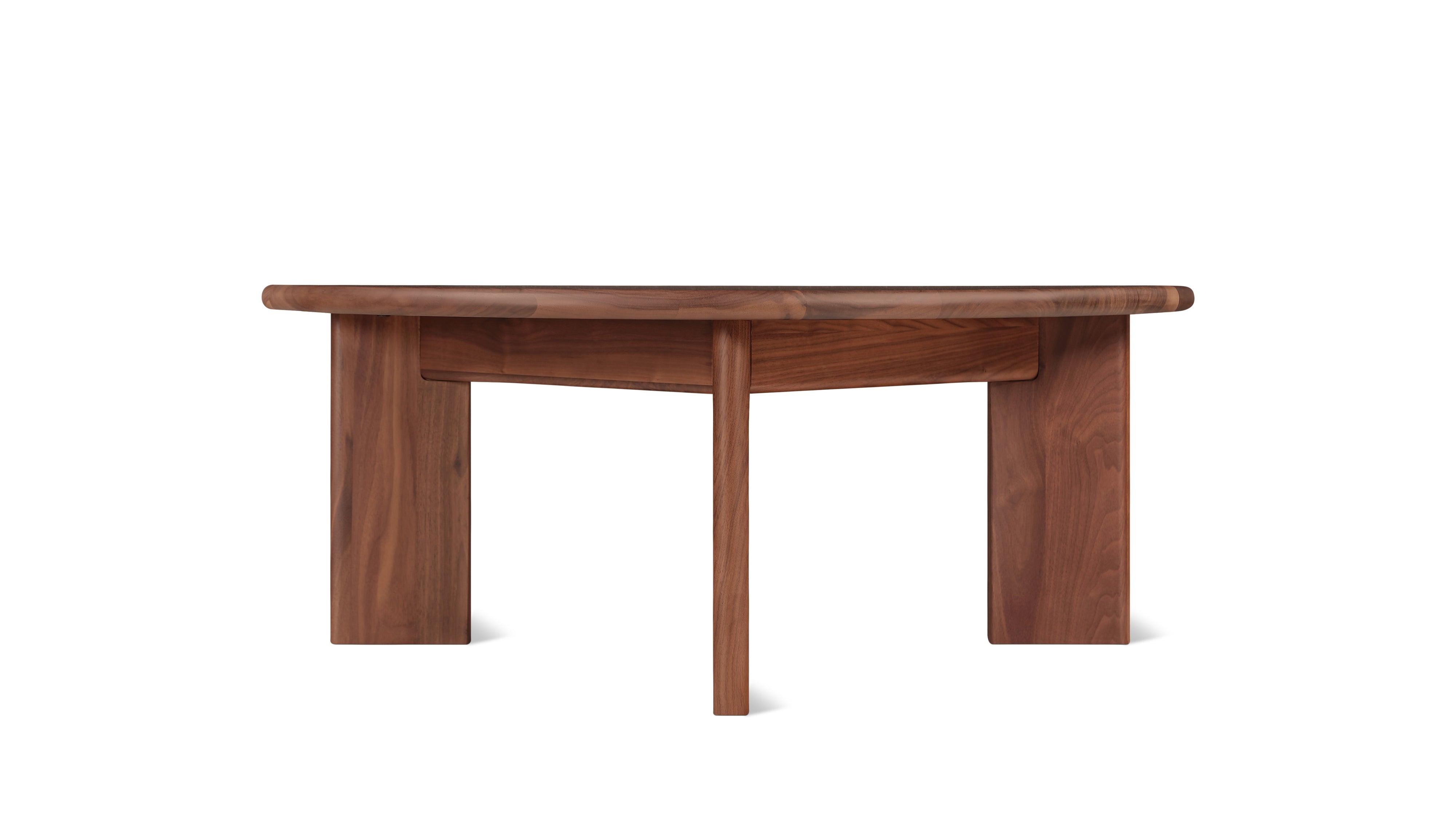Frame Round Coffee Table, Regular, Walnut - Sundays Company CanadaCOF-BC-009-051