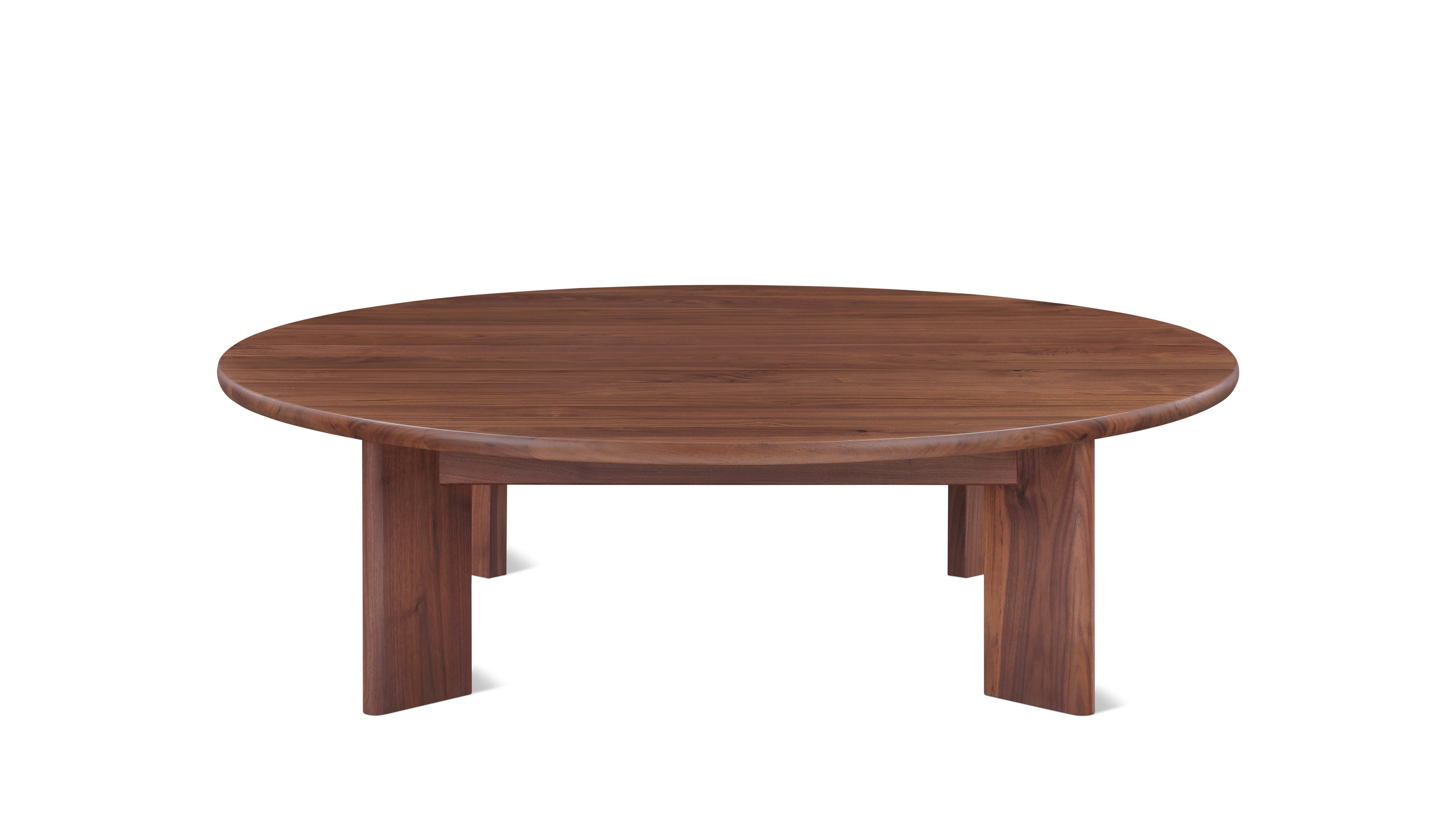 Frame Round Coffee Table, Large, Walnut - Sundays Company CanadaCOF-BC-010-051
