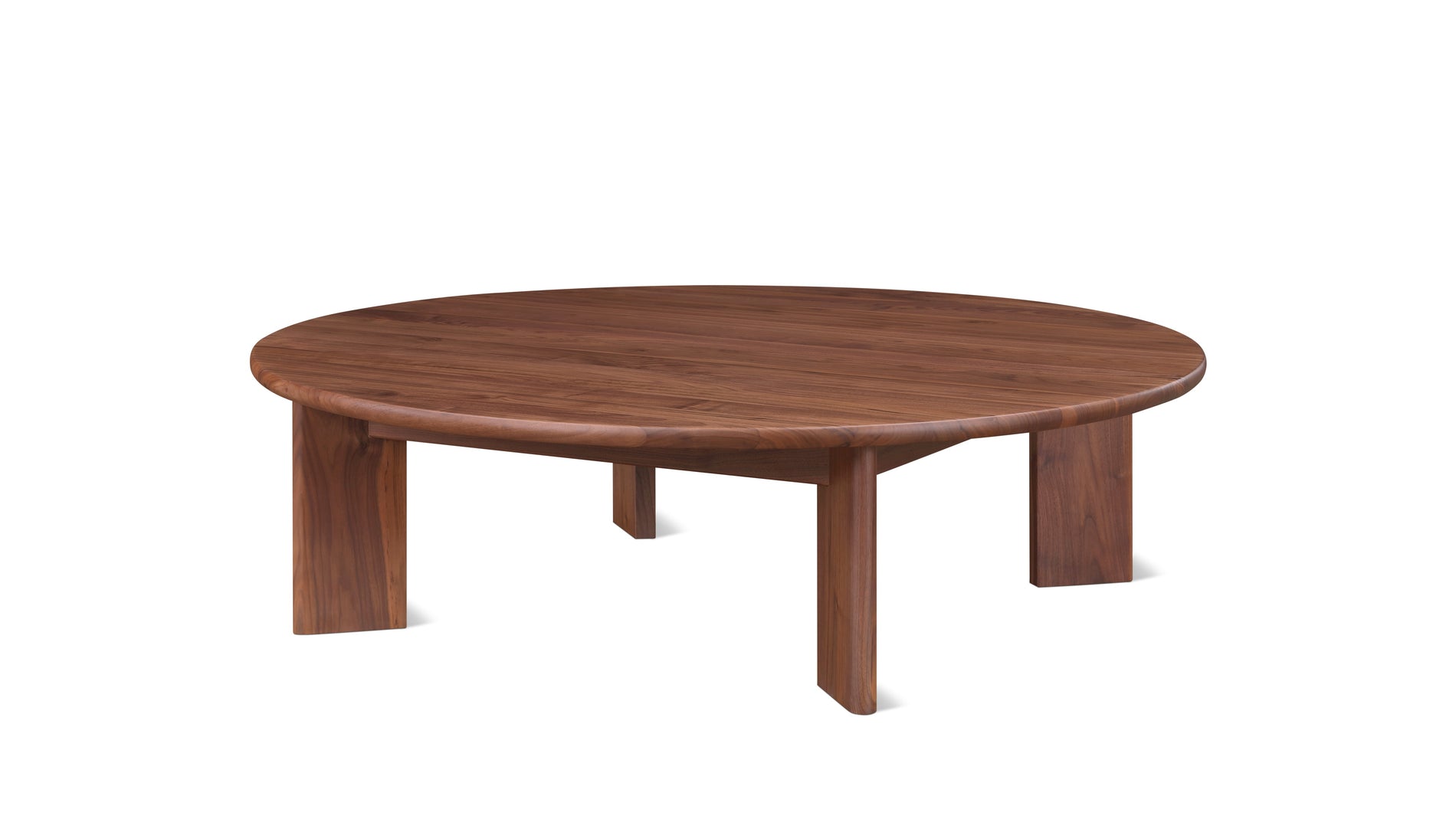 Frame Round Coffee Table, Large, Walnut_image