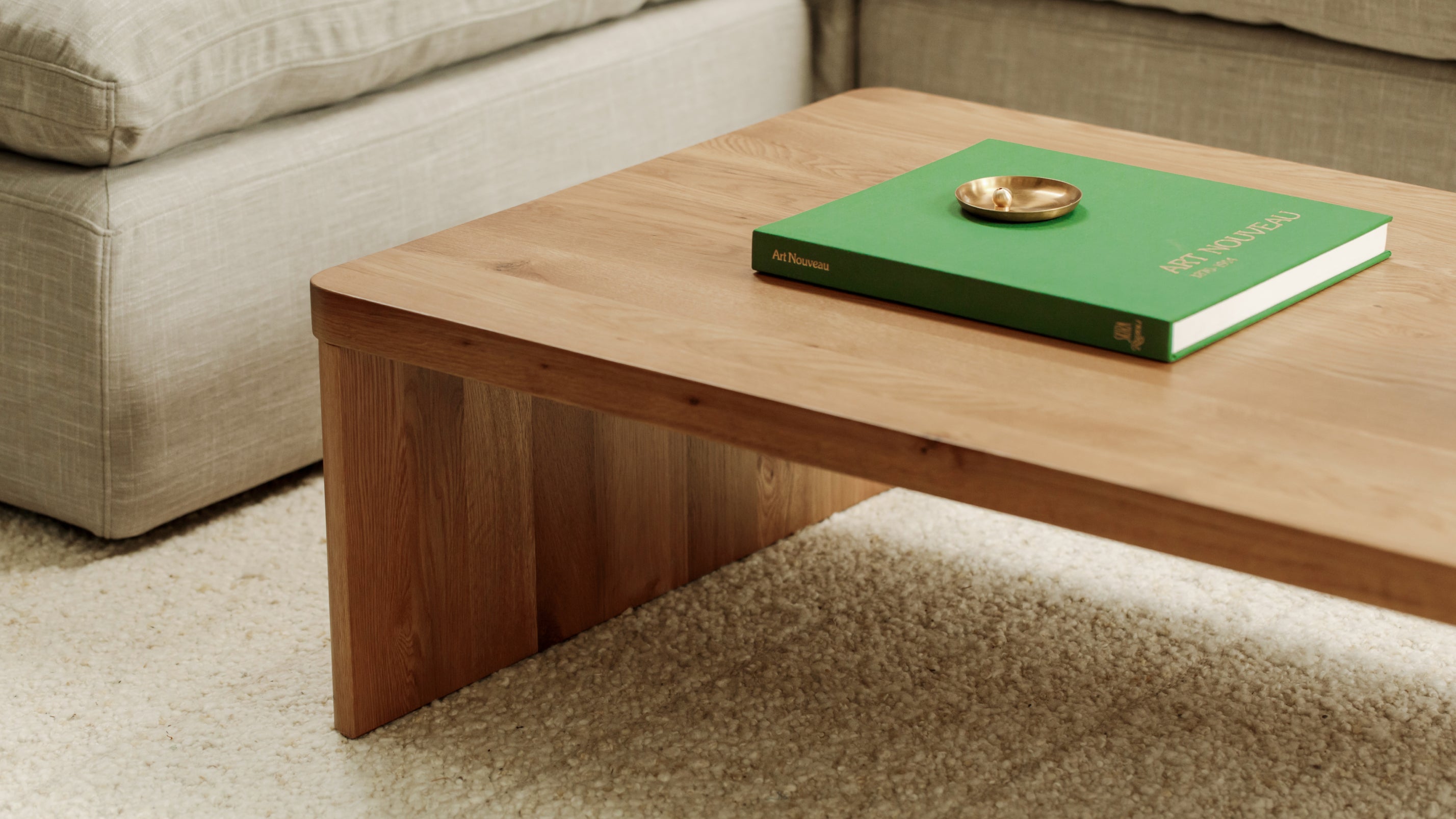 Form Coffee Table, Oak - Image 6