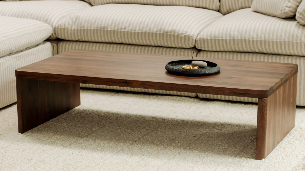 Form Coffee Table, American Walnut - Sundays Company Canada