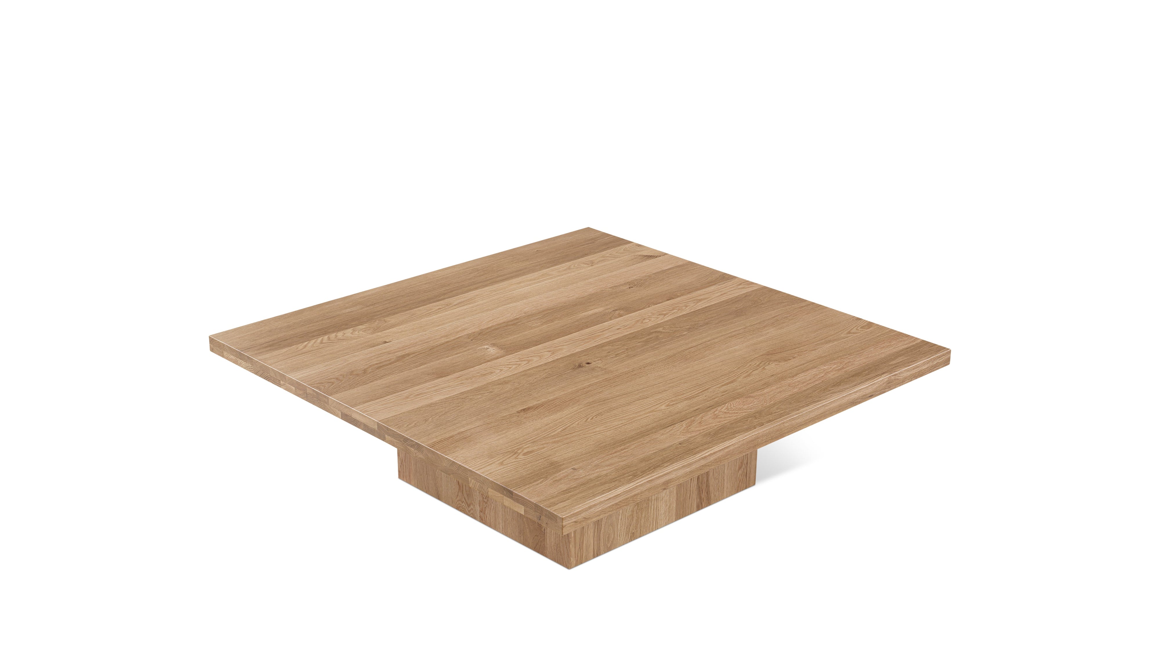 All We Need Coffee Table Square, Brushed Oak - Image 4