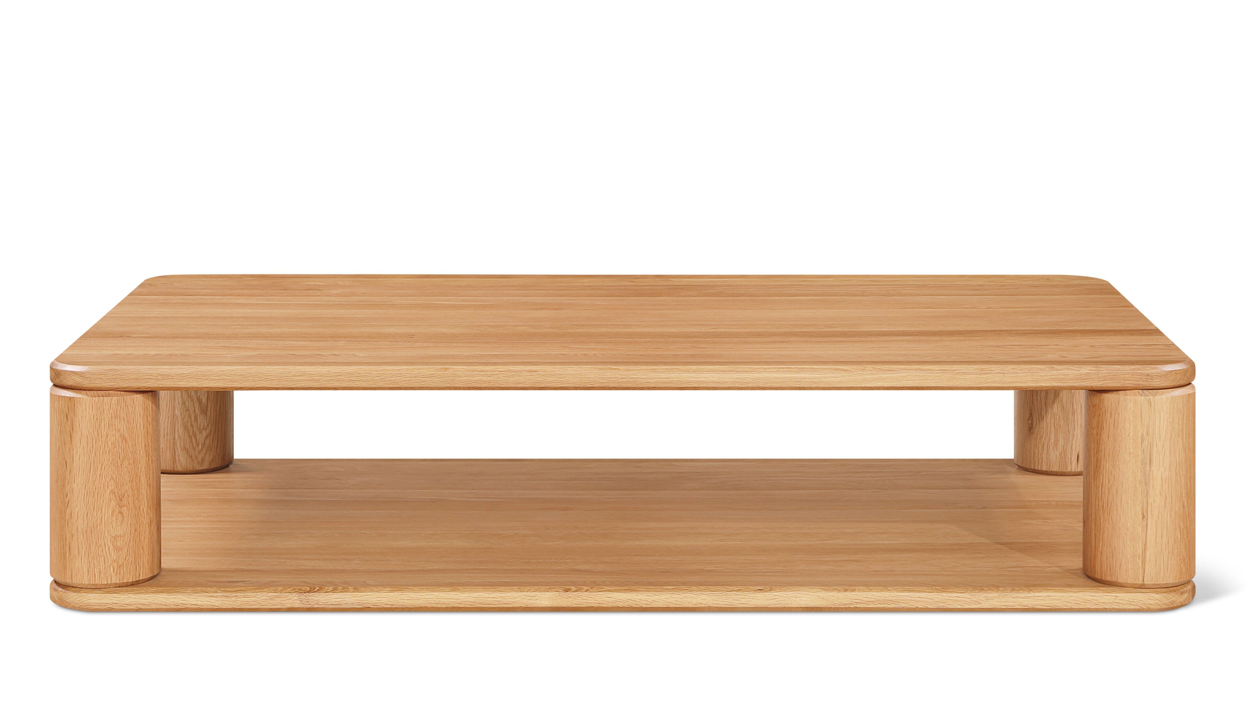 Double Feature Coffee Table, Large, Oak - Sundays Company Canada