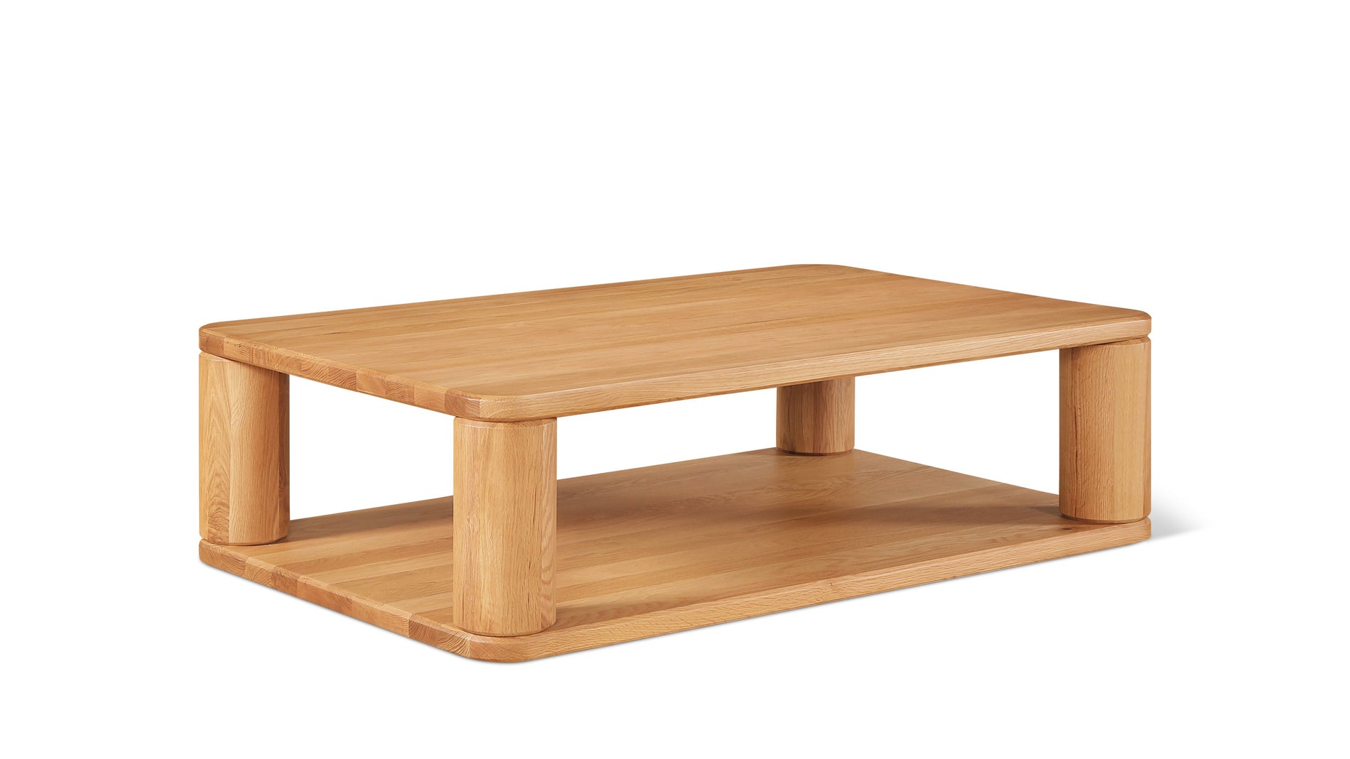 Double Feature Coffee Table, Regular, Oak_image