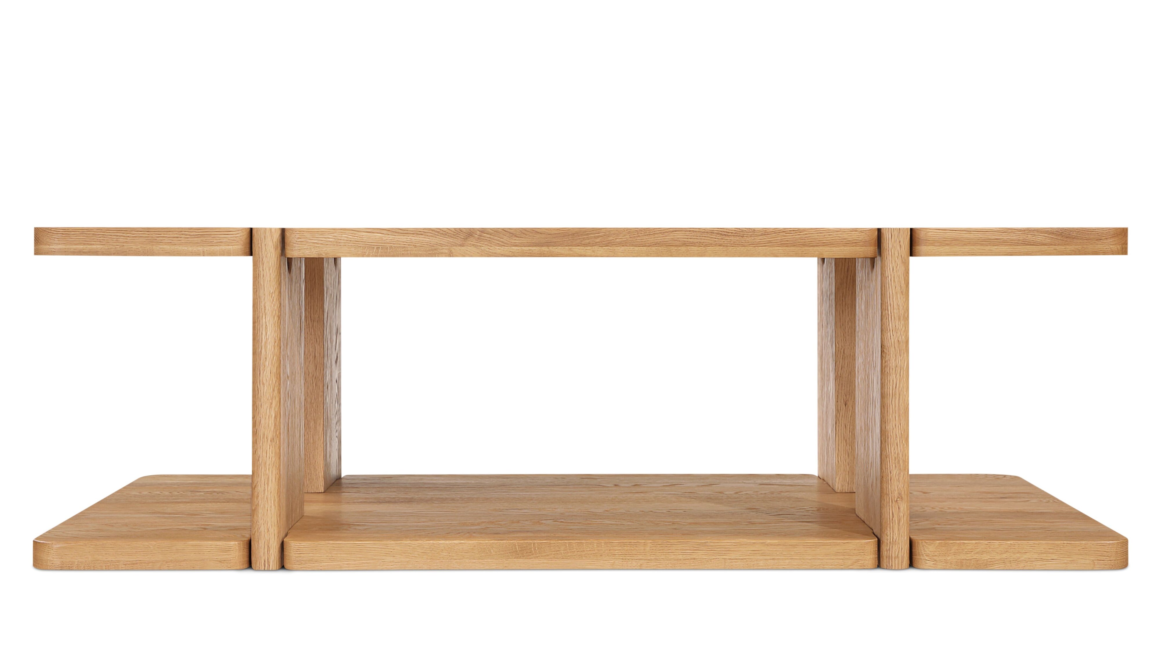 Get Closer Coffee Table, Regular, Oak