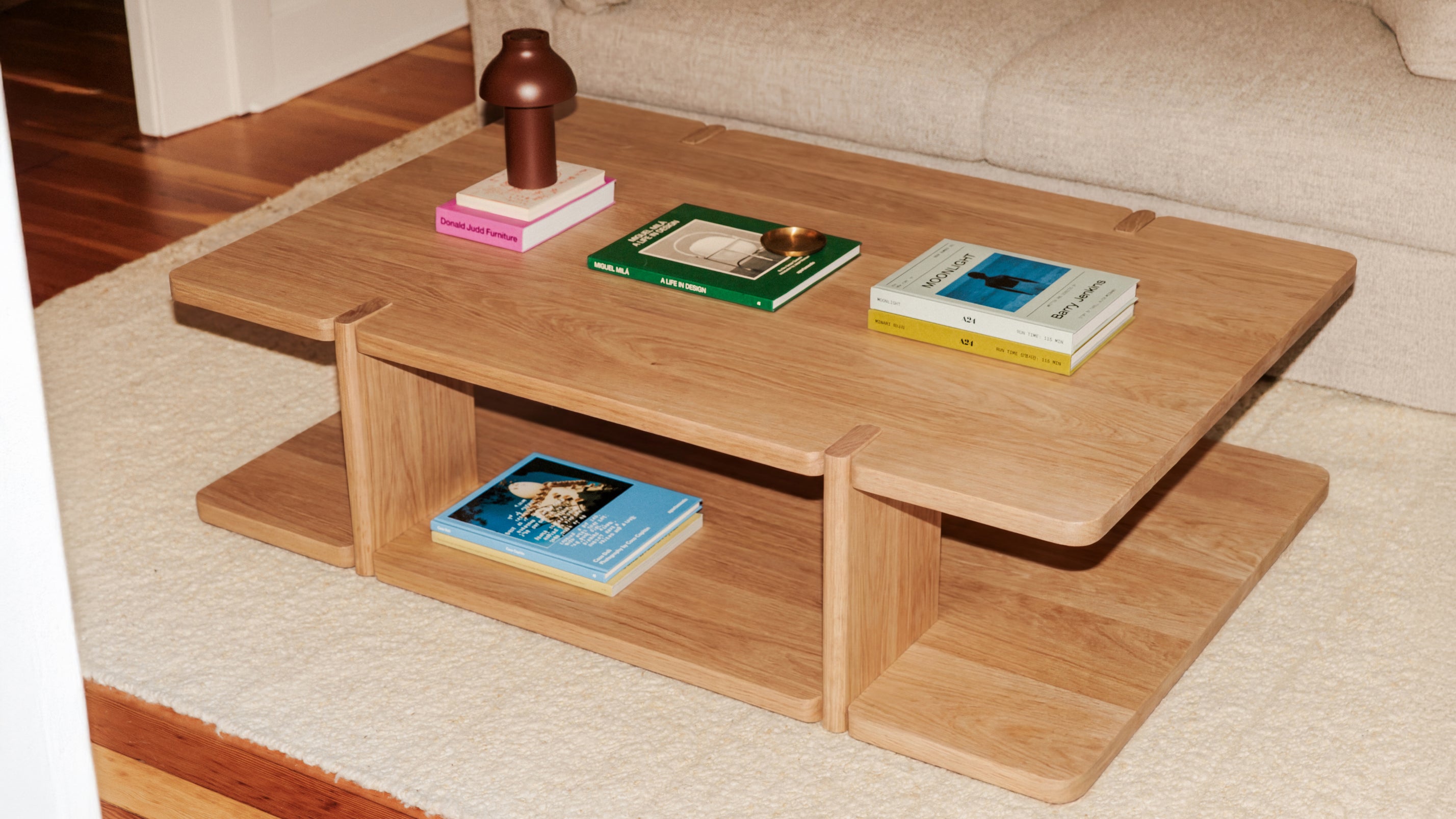 Get Closer Coffee Table, Large, Oak