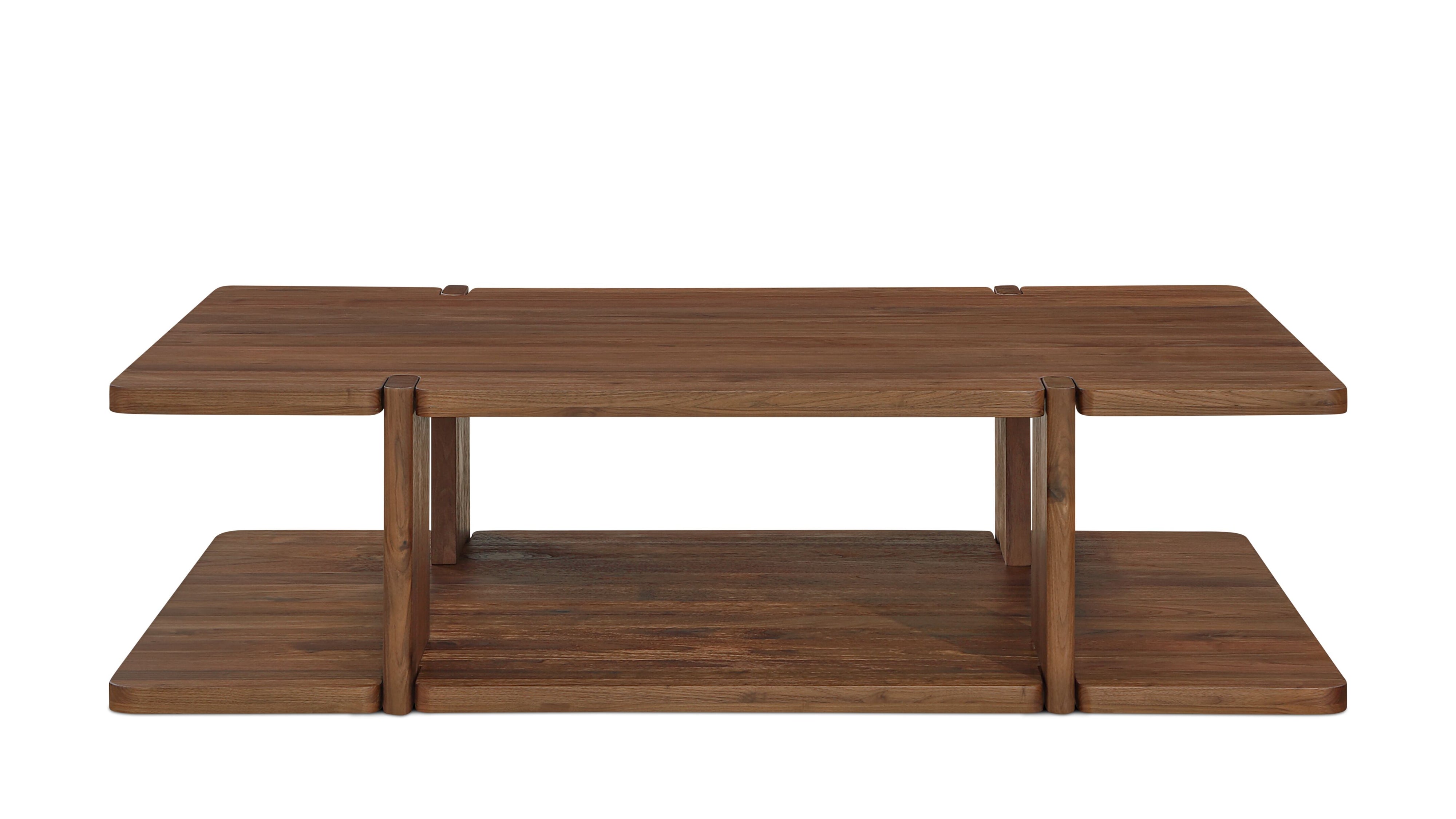 Get Closer Coffee Table, Large, American Walnut