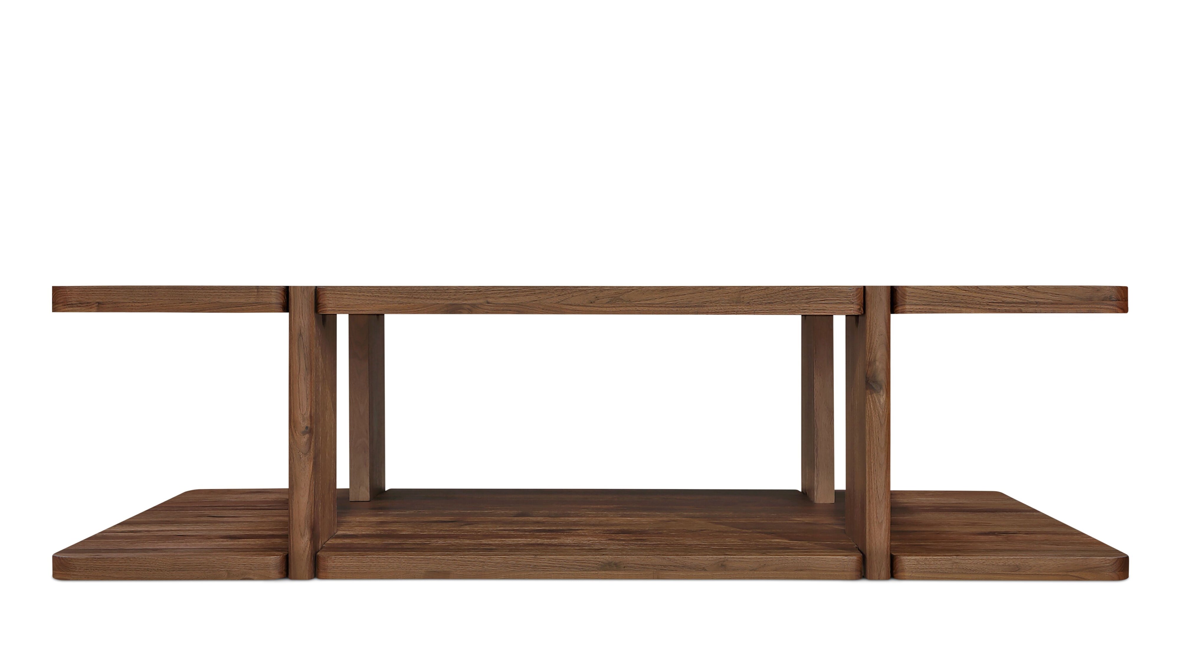 Get Closer Coffee Table, Large, American Walnut