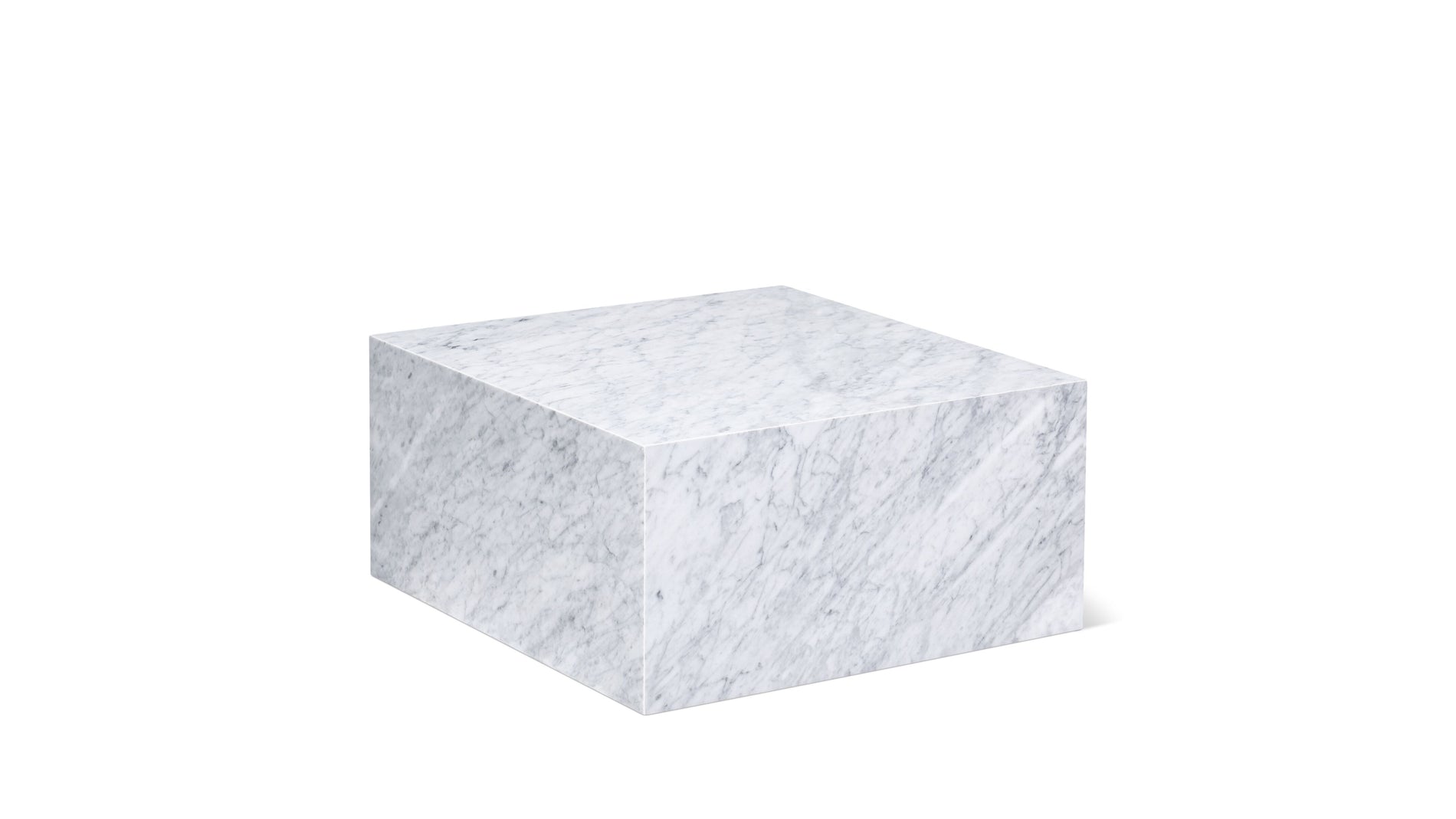 Align Coffee Table, Regular, Carrara Marble_image