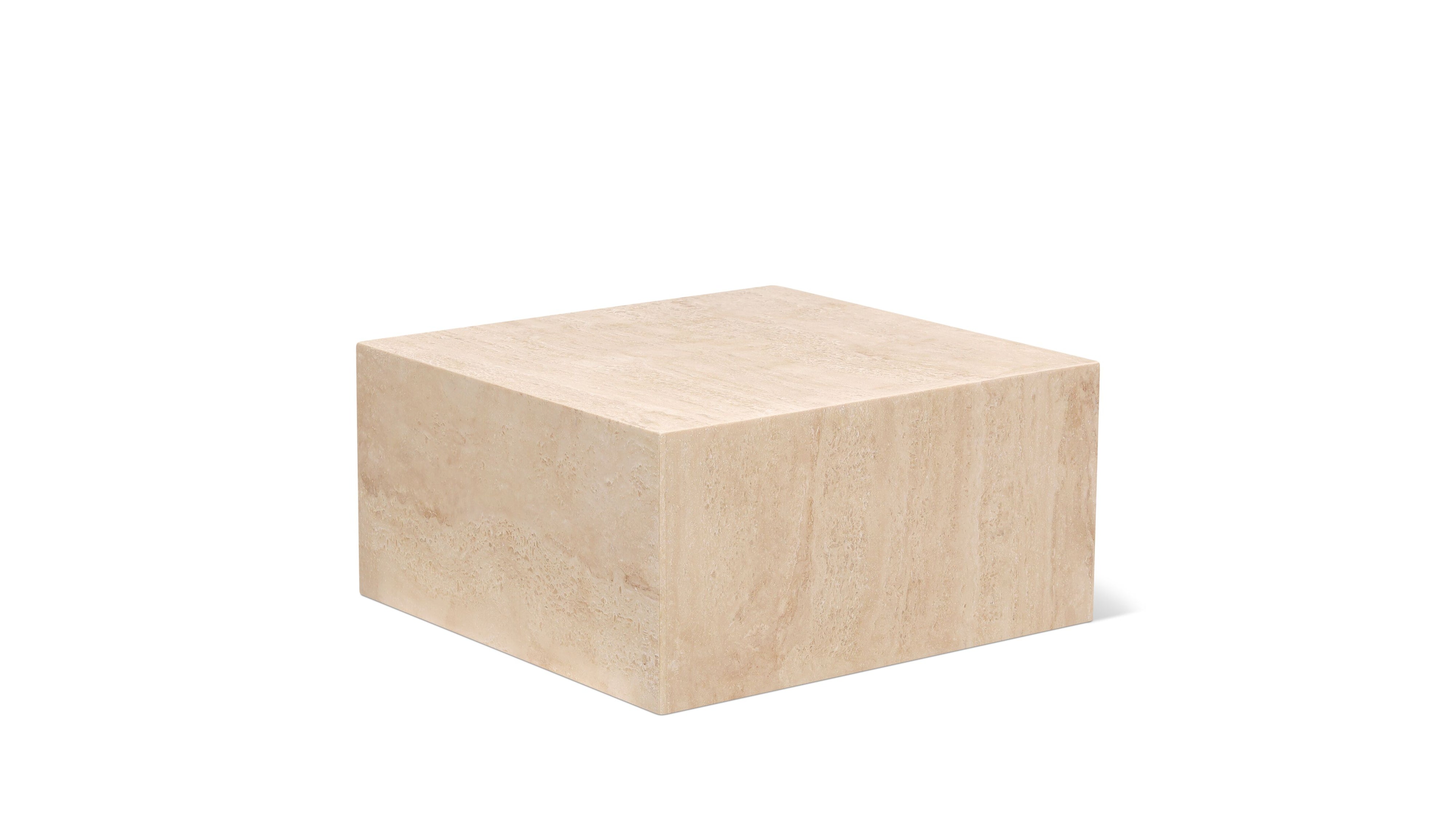 Align Coffee Table, Regular, Travertine