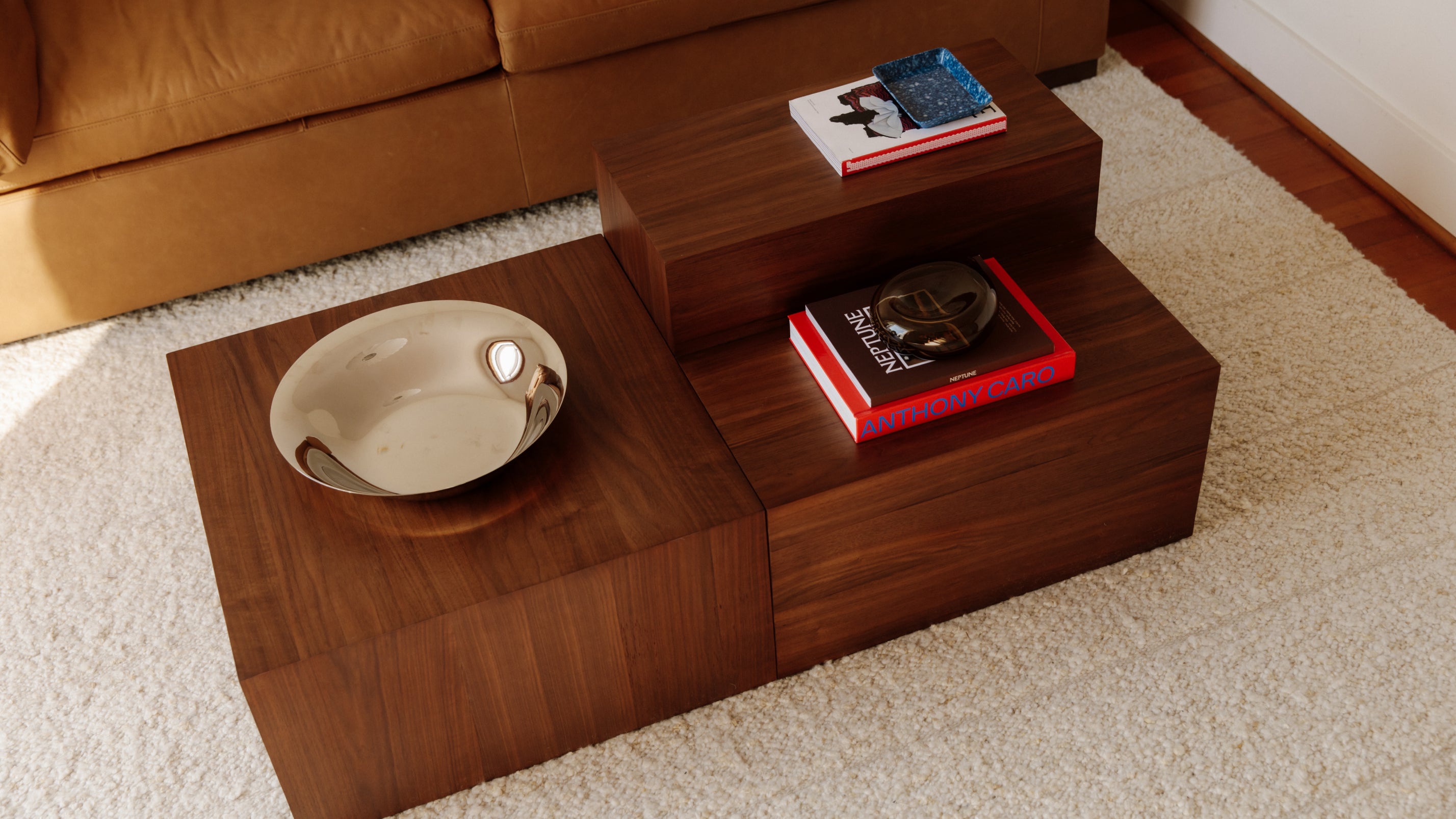 Align Coffee Table, Tiered, Walnut - Sundays Company CanadaCOF-FC-003-127