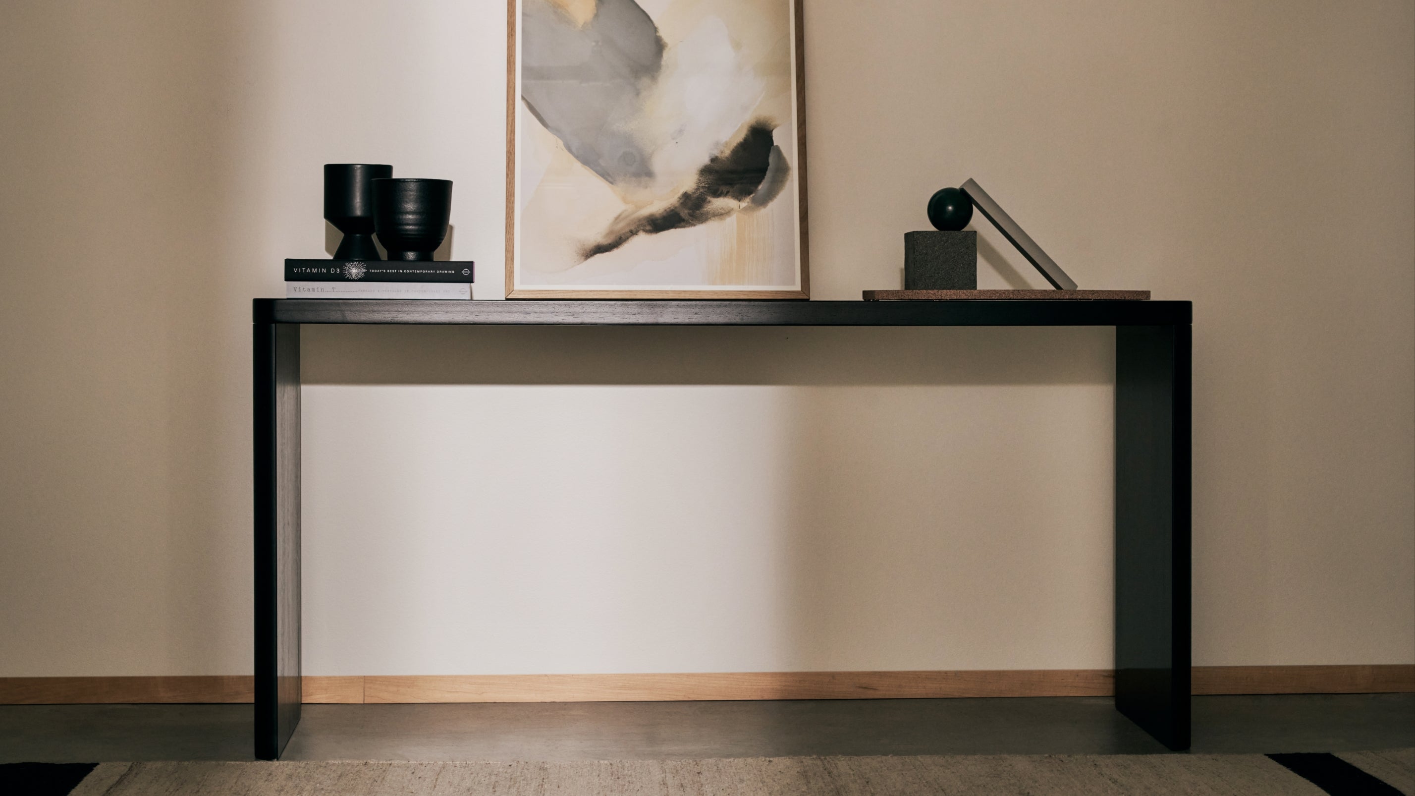 Form Console, Large, Black Oak - Image 3