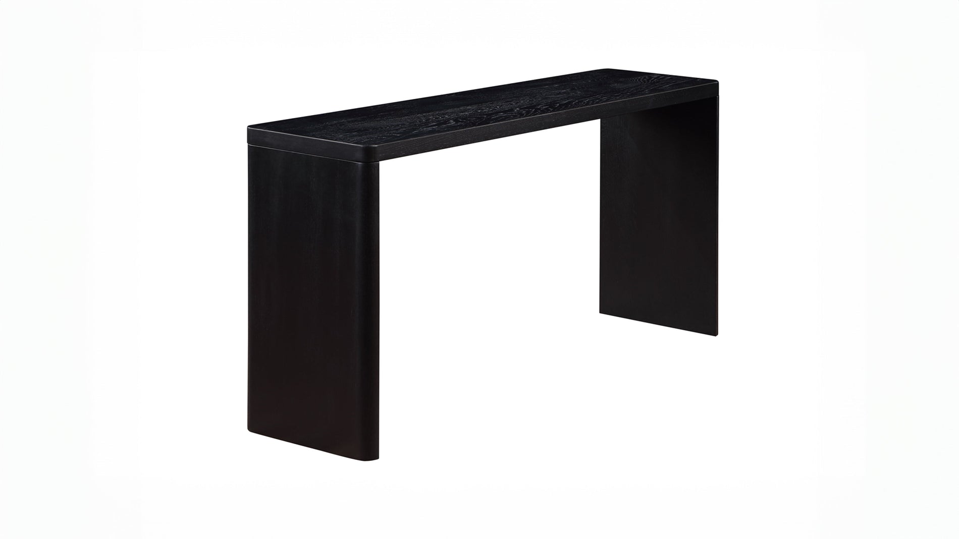 Form Console, Large, Black Oak_image