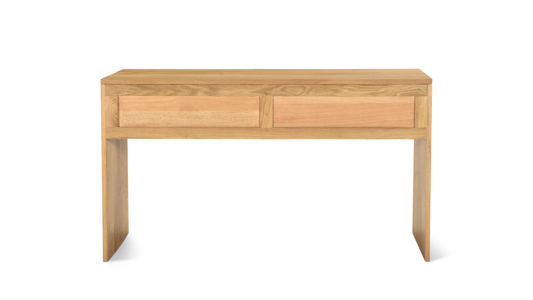 Everyday Console, 2 Drawer, Oak - Sundays CompanyCON - JD - 001 - 024