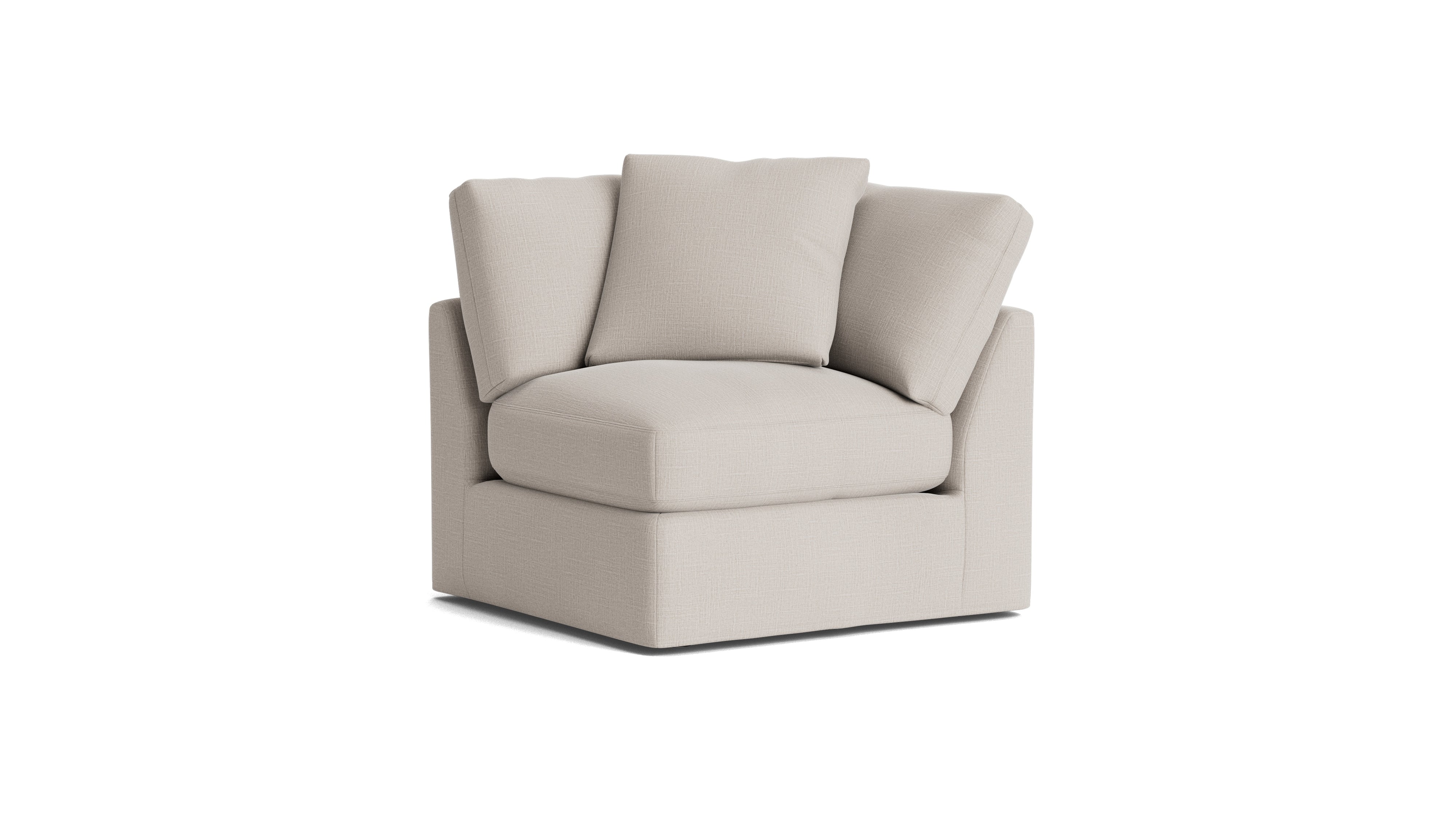 Get Together™ Corner Chair, Large, Clay