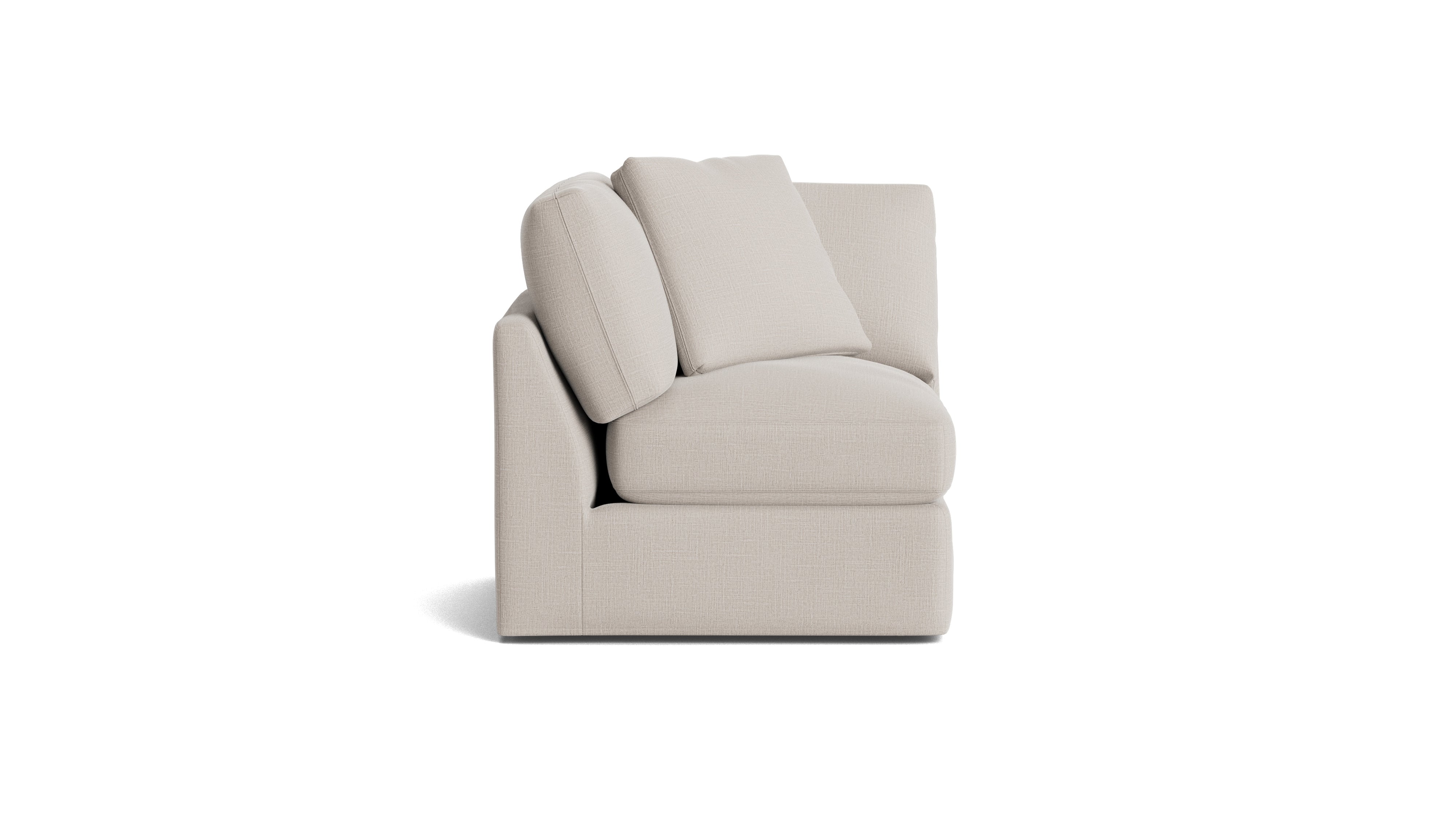 Get Together™ Corner Chair, Large, Clay