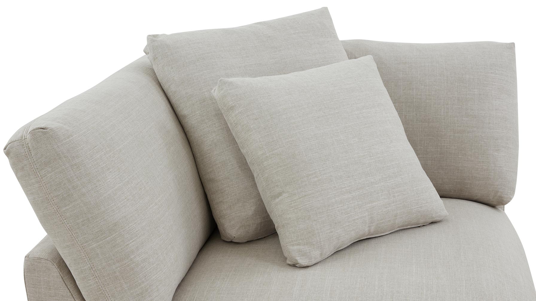 Get Together™ Corner Chair, Large, Light Pebble - Sundays CompanyCOR - YJ - 006 - 029