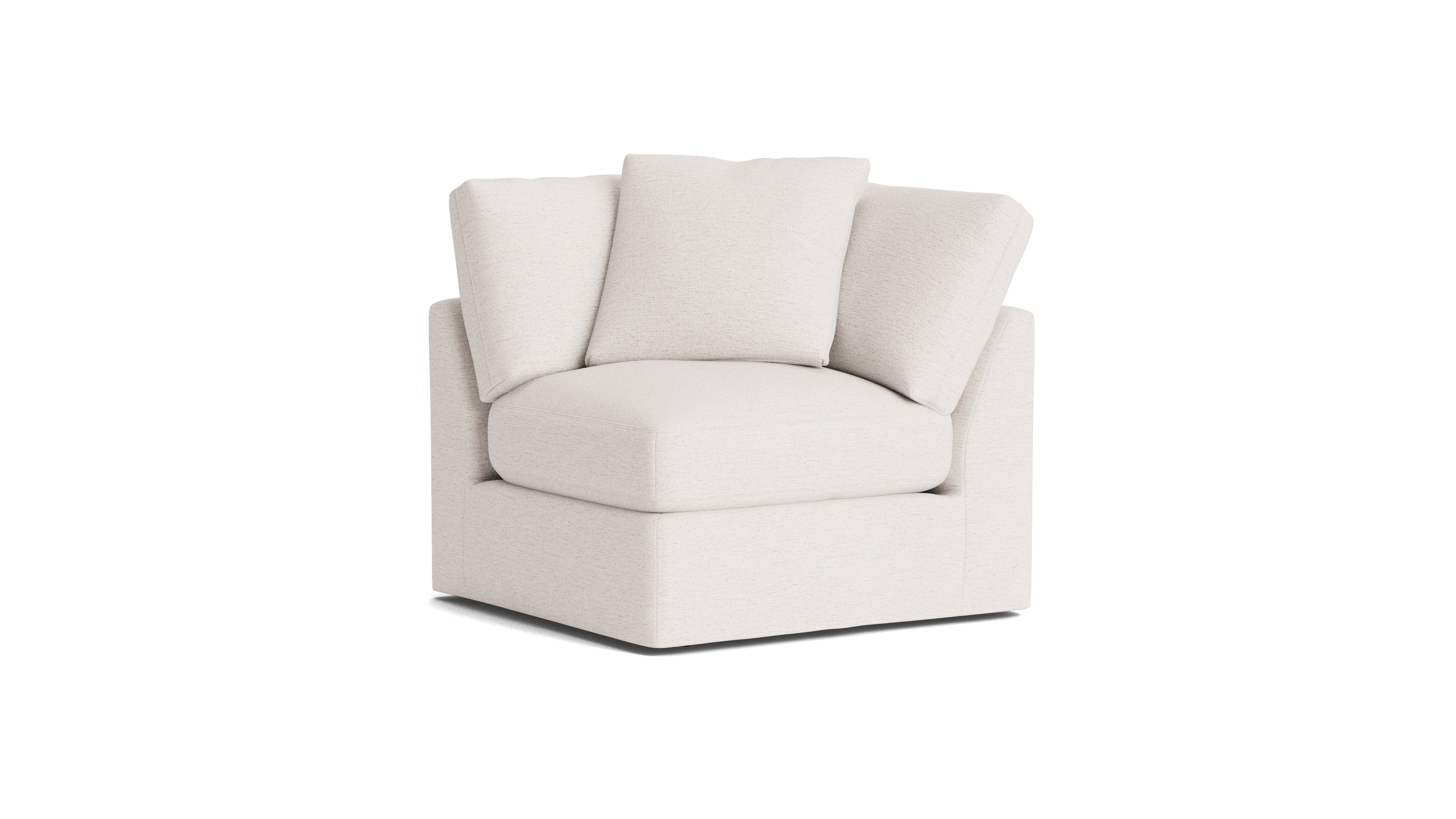 Get Together™ Corner Chair, Large, Nomad Snow