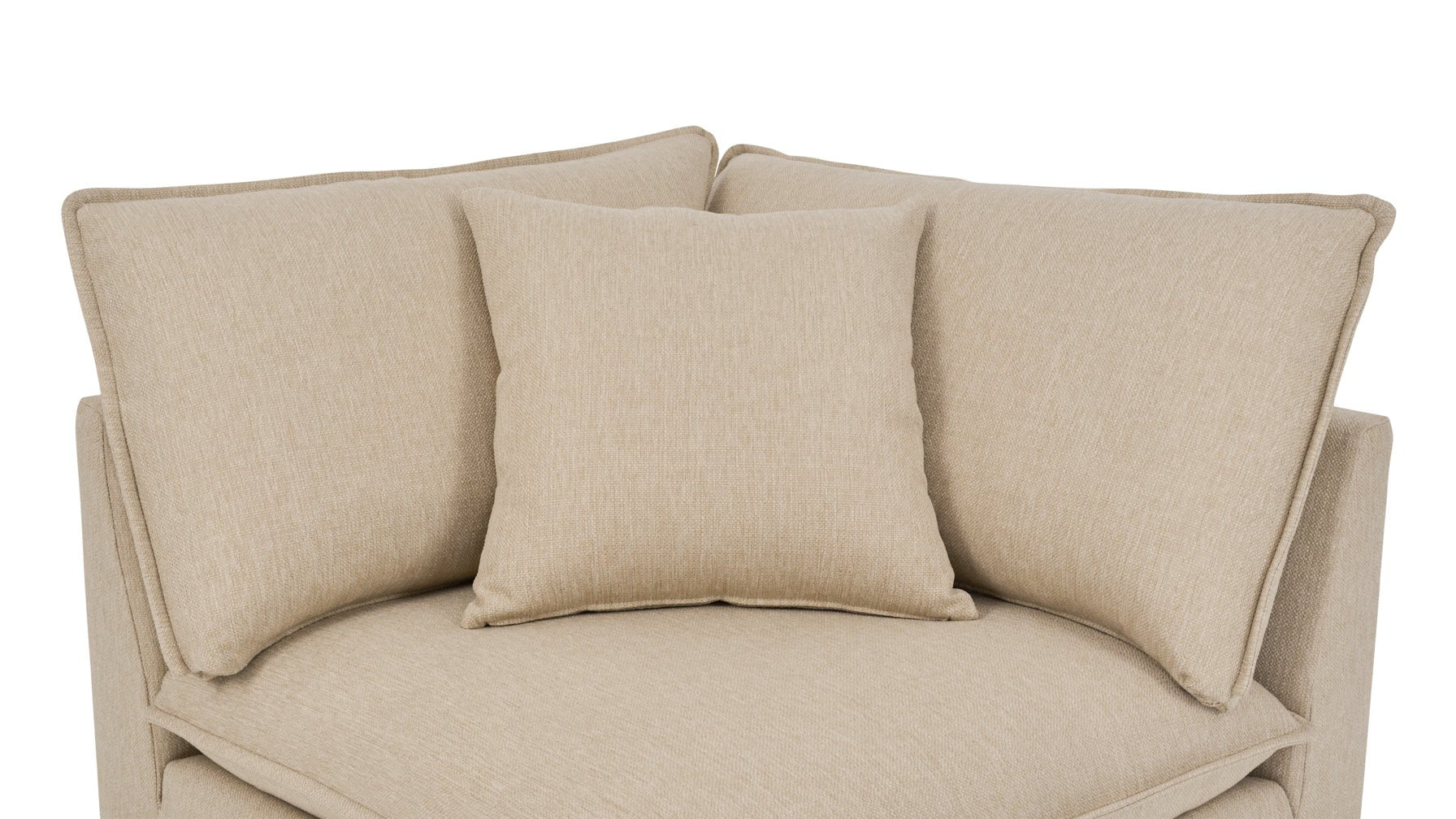 Chill Time Corner Chair, Biscuit - Sundays CompanyCOR - YJ - 008 - 021