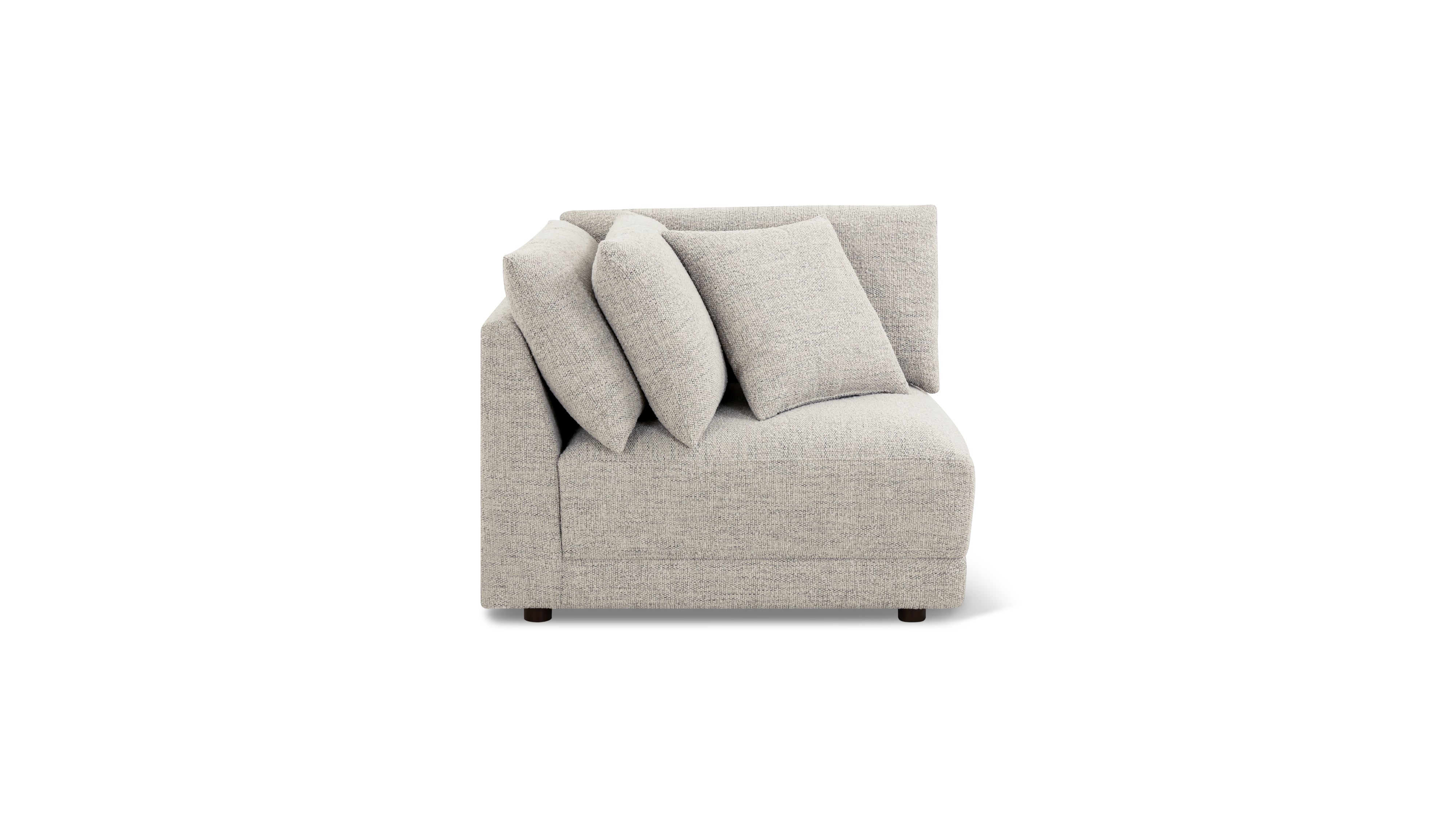 Soft Spot Corner Chair, Oatmeal